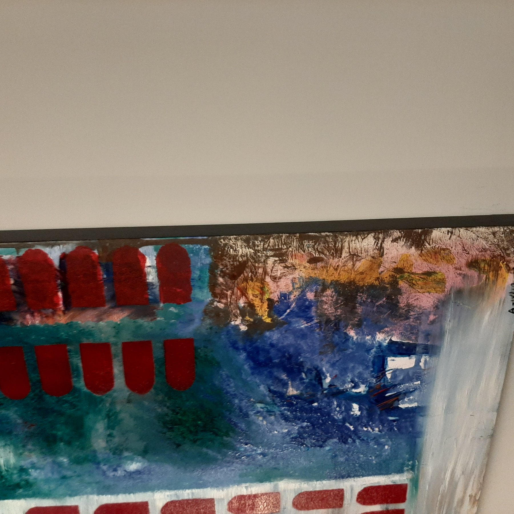 A-Wibaa, Colosseo quadrato, painting - Artalistic online contemporary art buying and selling gallery