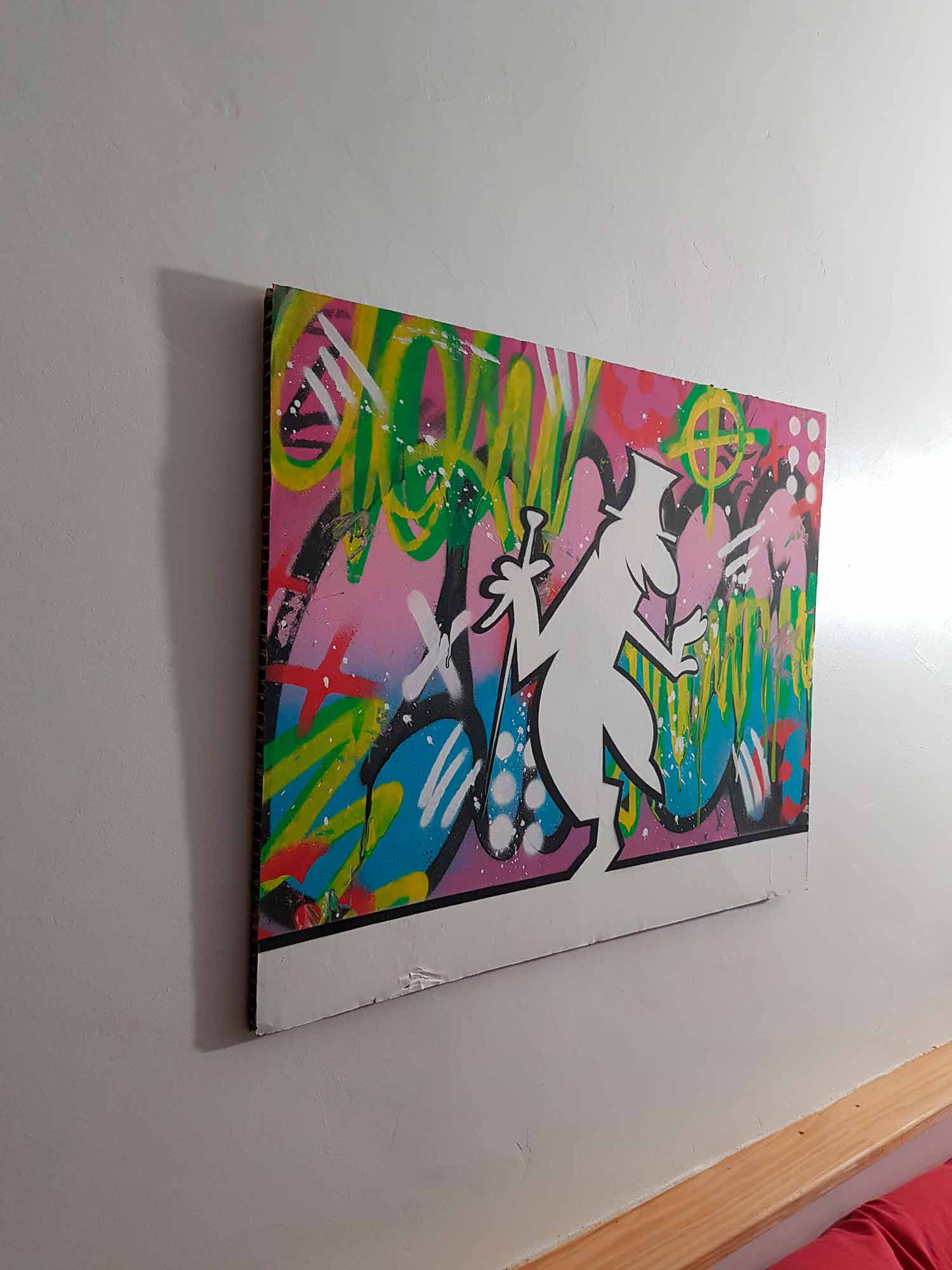 Aiiroh, La Linea, painting - Artalistic online contemporary art buying and selling gallery