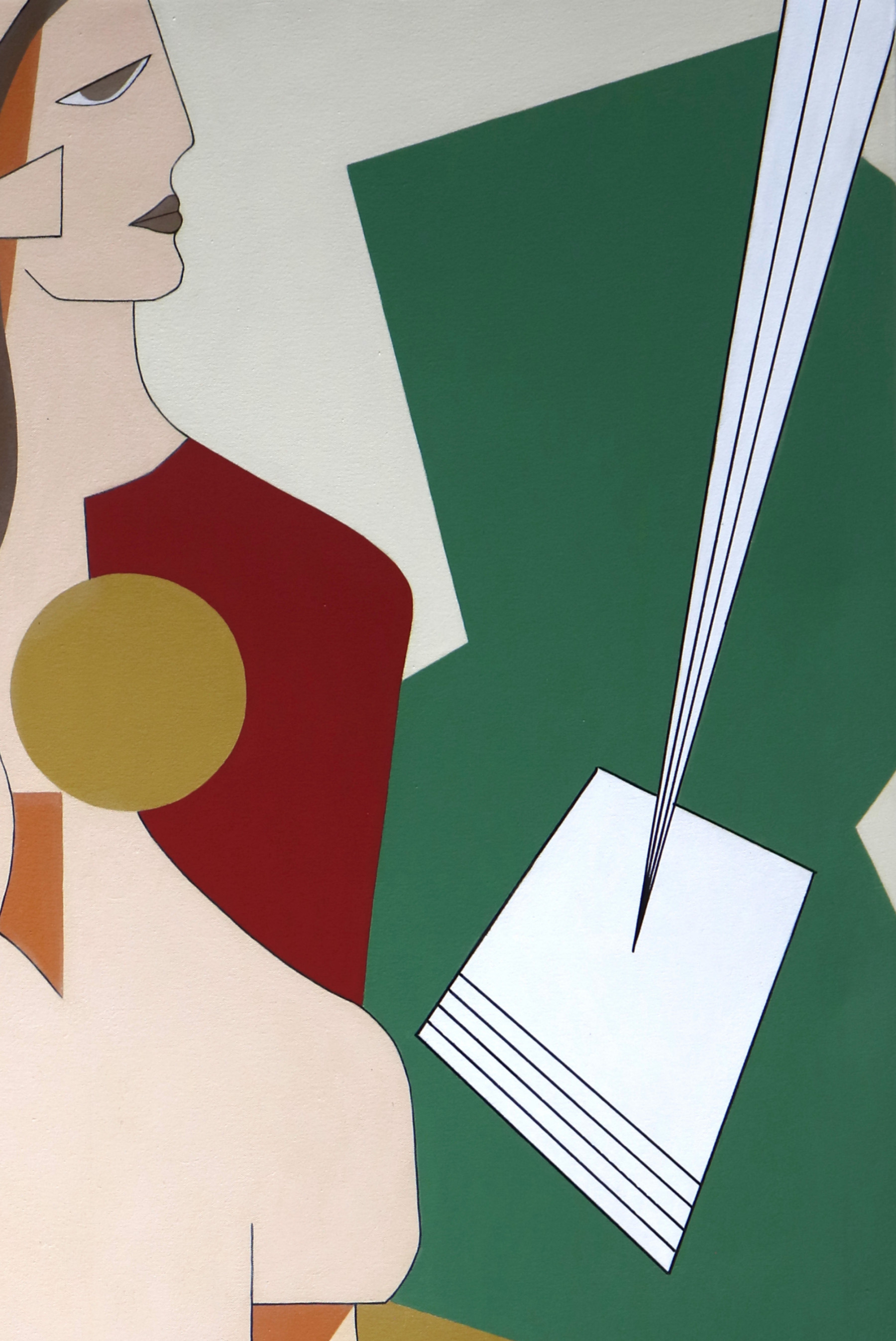 Hildegarde Handsaeme, Harmonie et formes, painting - Artalistic online contemporary art buying and selling gallery