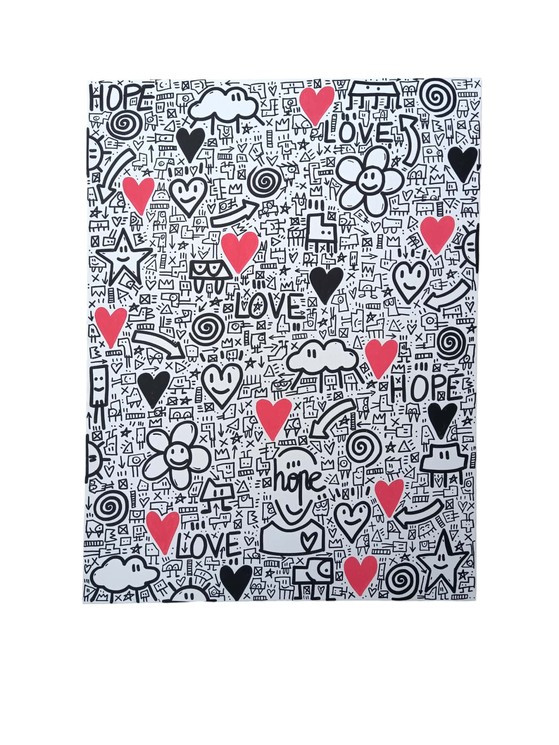 Mr Hope, Mr Hope et son monde, painting - Artalistic online contemporary art buying and selling gallery