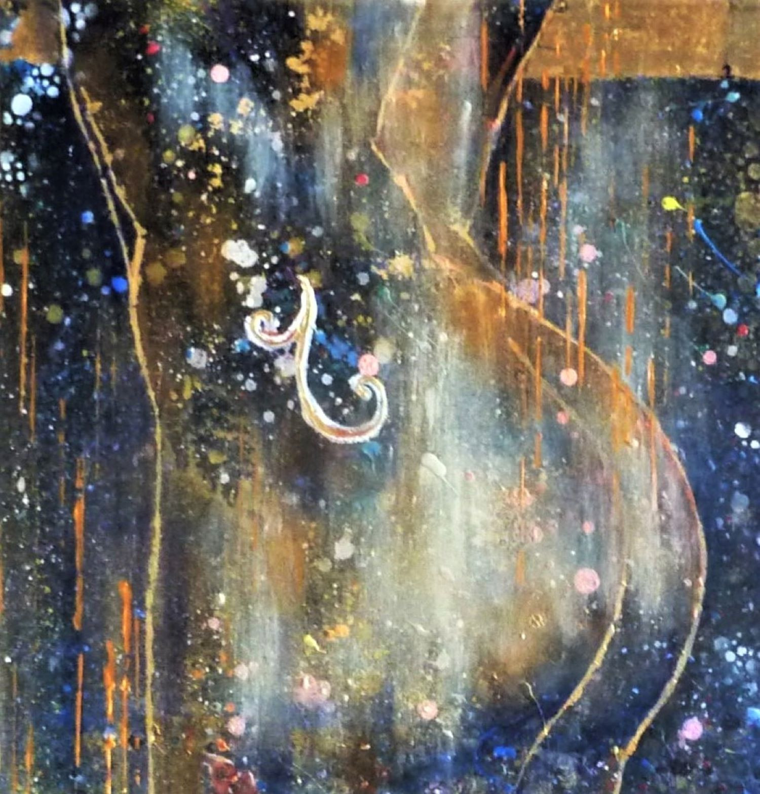 Anne Robin, les fesses, painting - Artalistic online contemporary art buying and selling gallery