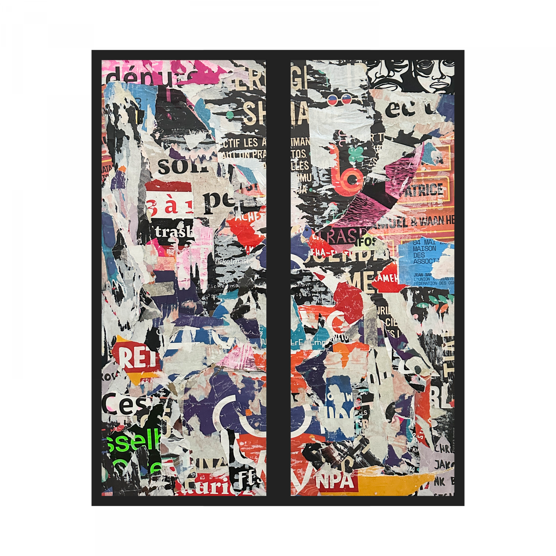 Louis Rosenthal, Out of touch, painting - Artalistic online contemporary art buying and selling gallery
