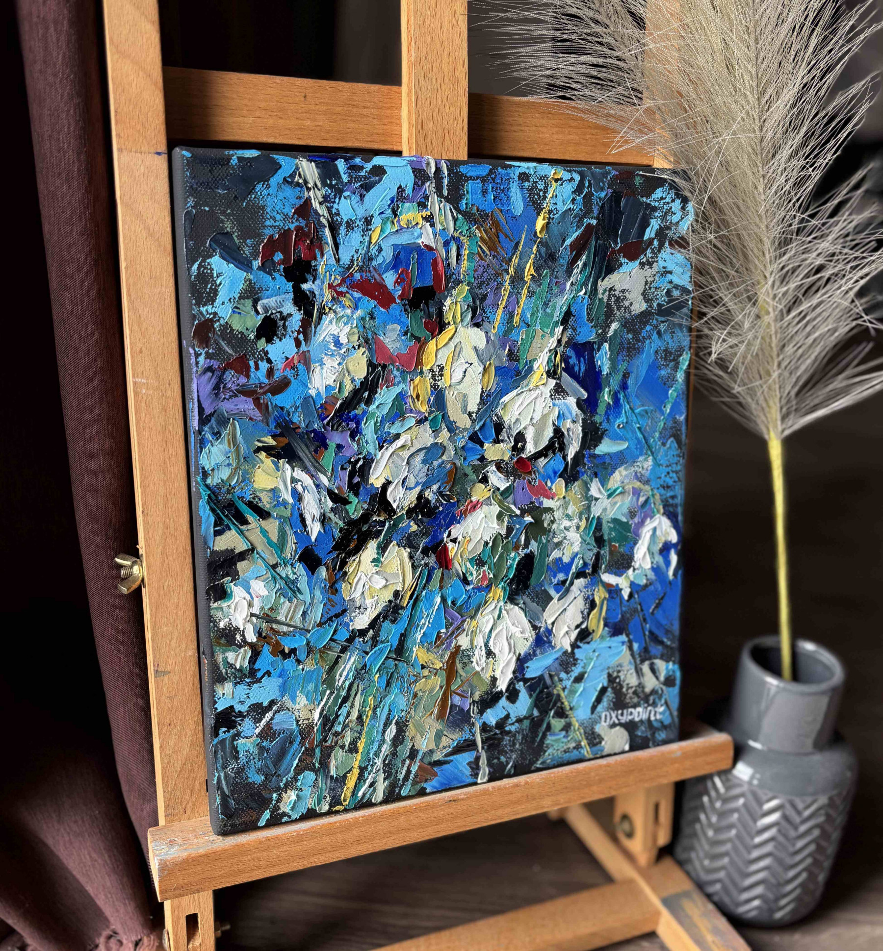 Oxypoint, Spring bouquet, painting - Artalistic online contemporary art buying and selling gallery
