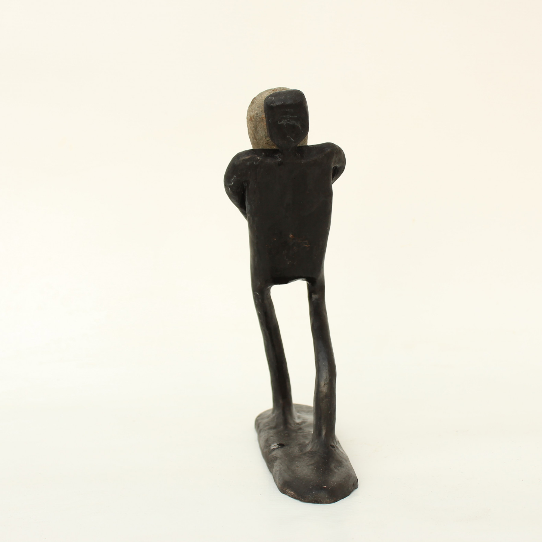 Didier Fournier, L'homme qui porte, sculpture - Artalistic online contemporary art buying and selling gallery