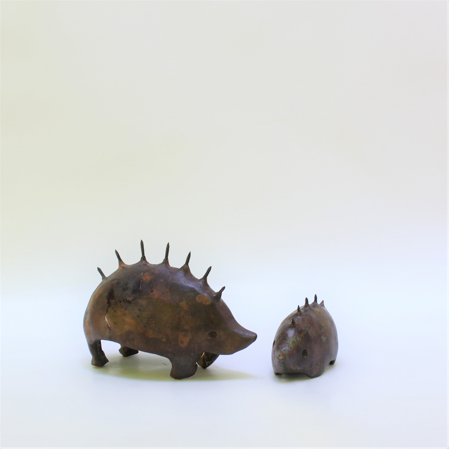 Didier Fournier, Hérissons, sculpture - Artalistic online contemporary art buying and selling gallery