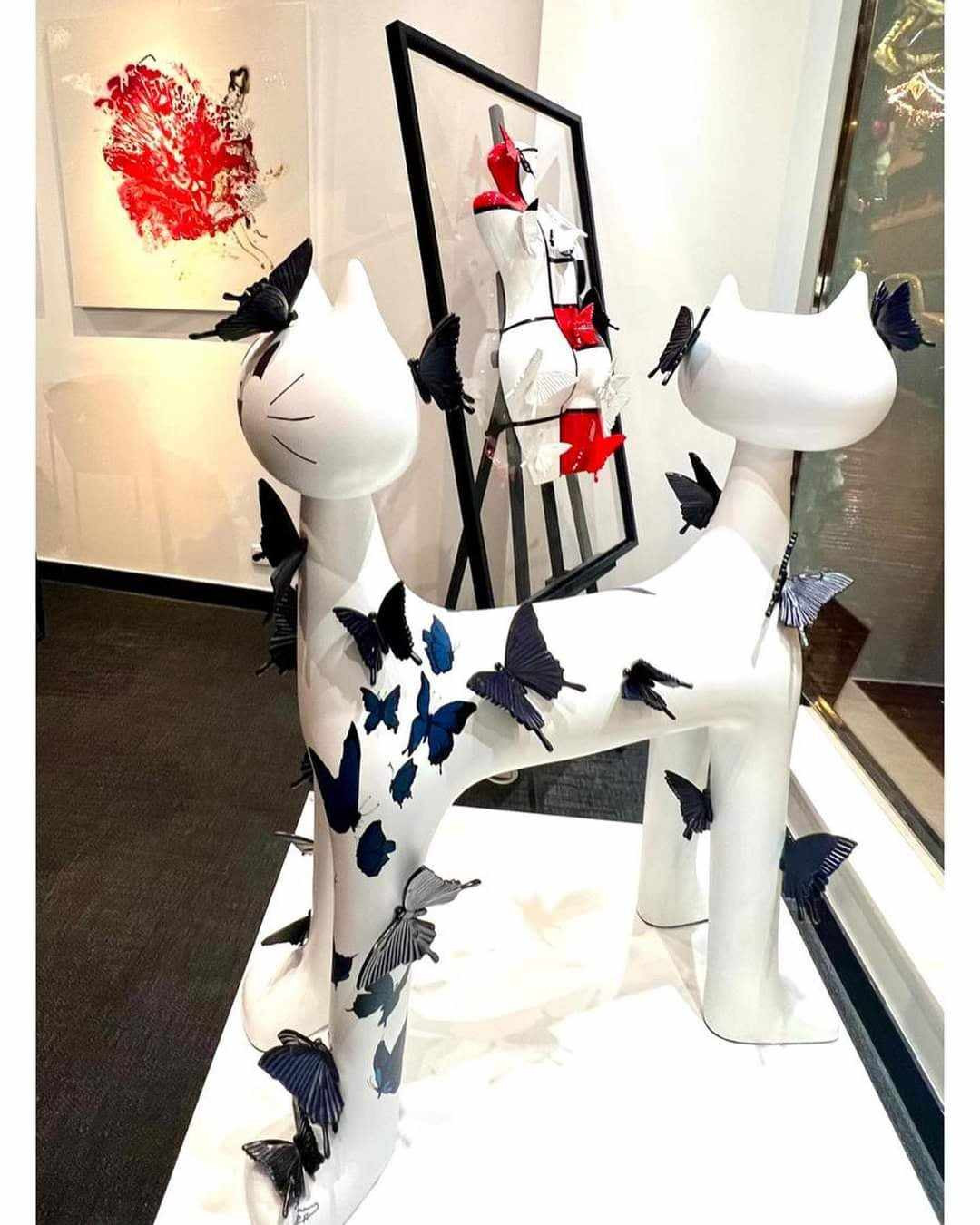 Mouna Ben Ahmed, Catfly, sculpture - Artalistic online contemporary art buying and selling gallery