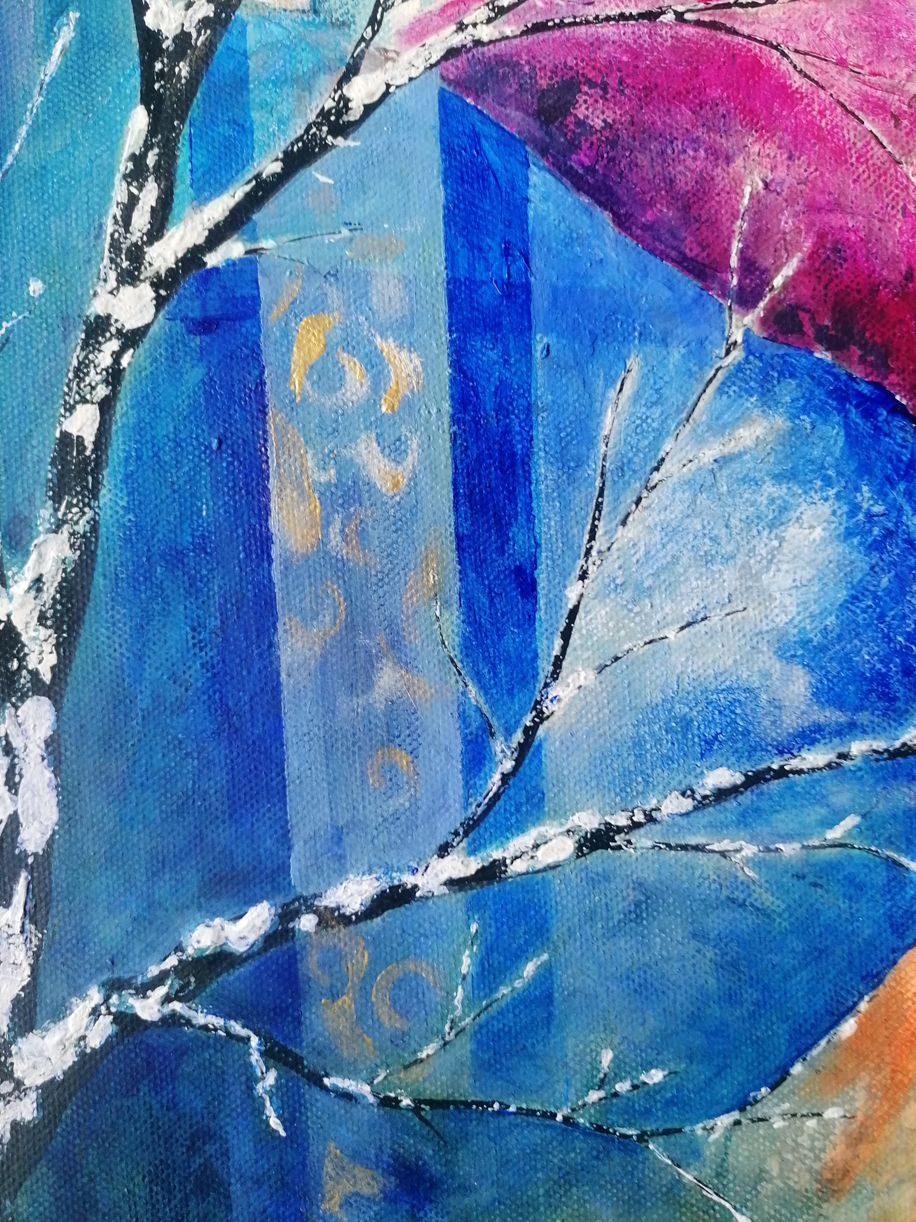 Anne Robin, Transparences montagnardes, painting - Artalistic online contemporary art buying and selling gallery