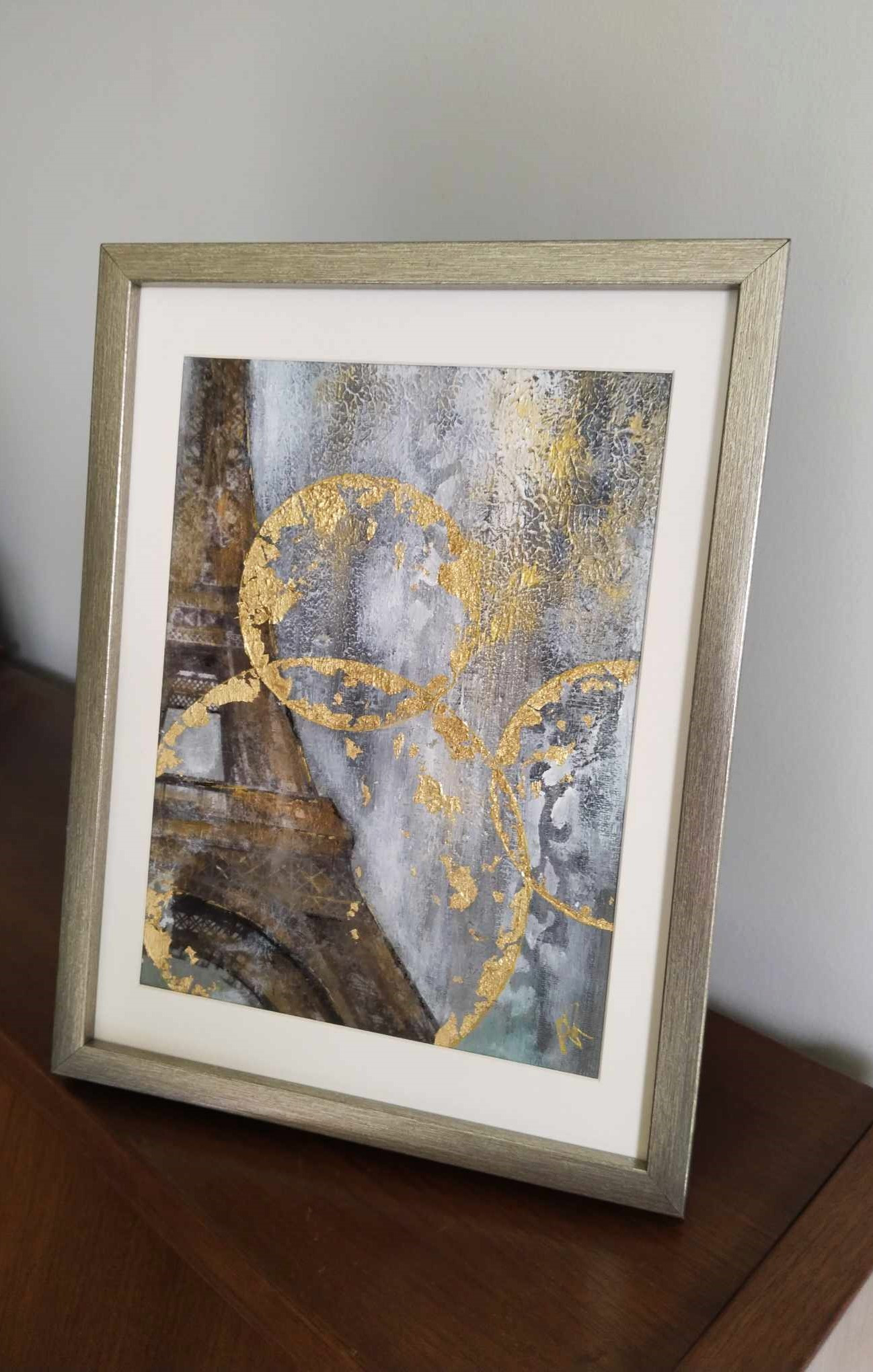 Anne Robin, Eiffel, painting - Artalistic online contemporary art buying and selling gallery