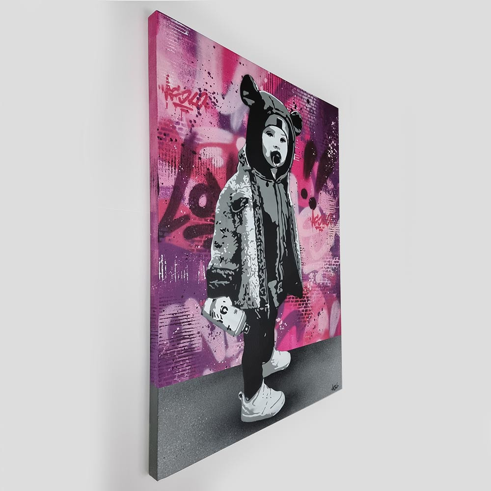 Asko Art, Young Vandal, Painting - Artalistic online contemporary art buying and selling gallery