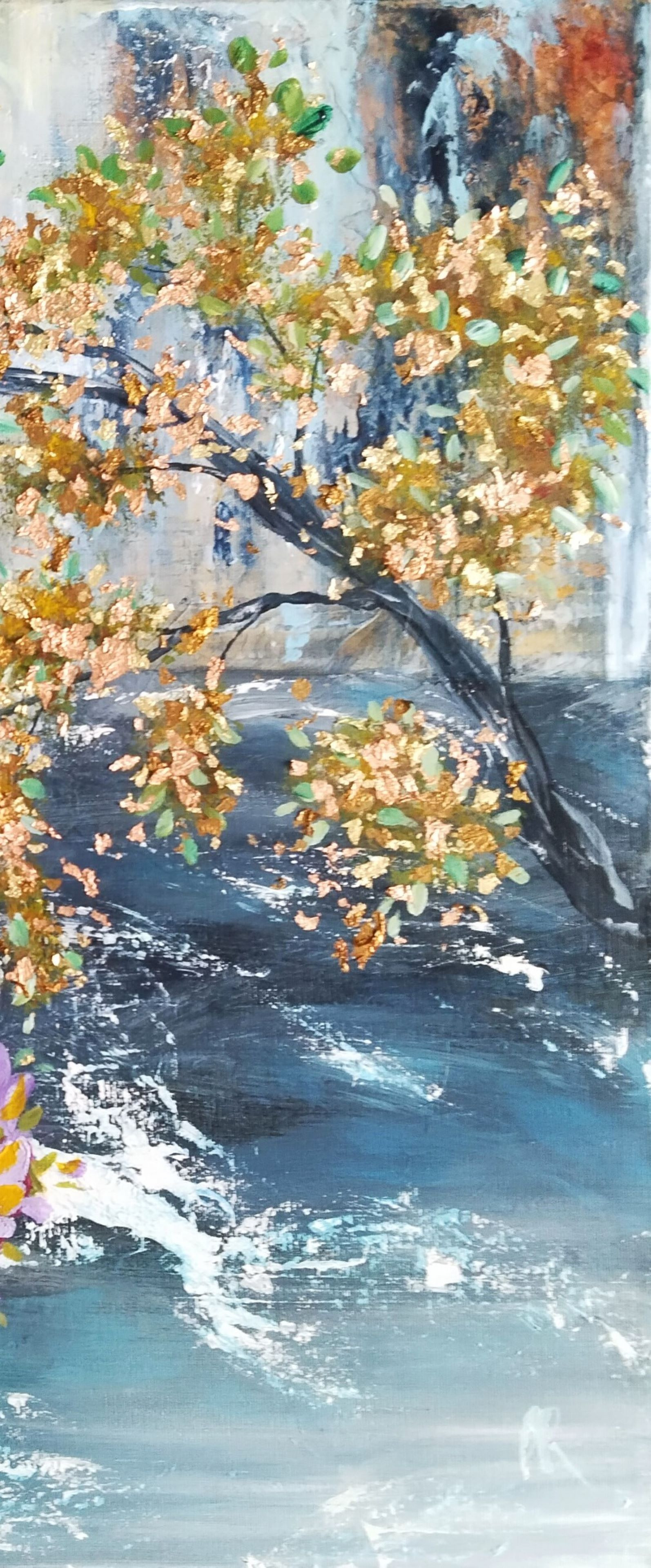 Anne Robin, Avis de tempête, painting - Artalistic online contemporary art buying and selling gallery