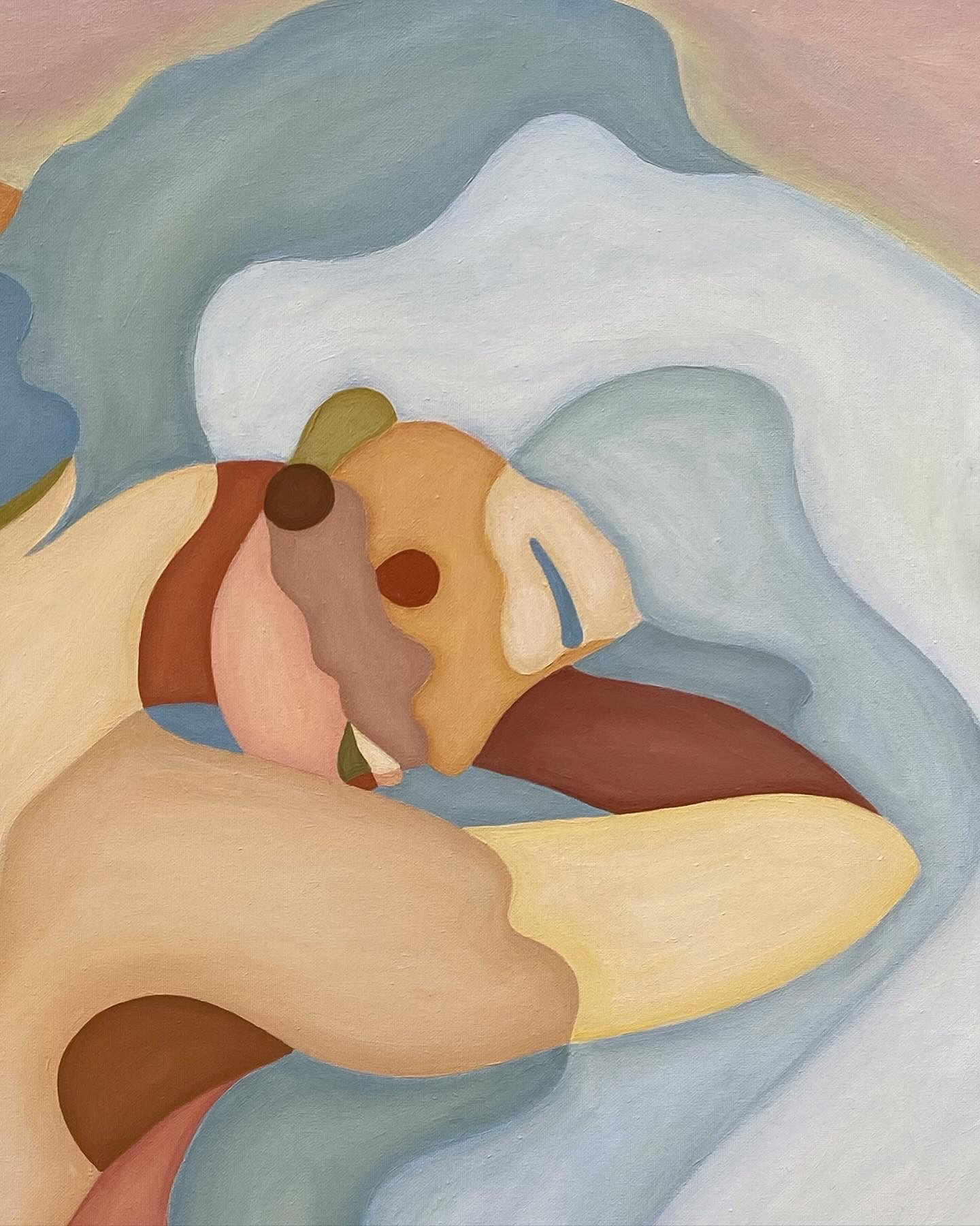 Léa Mongiat, Après l'orage, painting - Artalistic online contemporary art buying and selling gallery