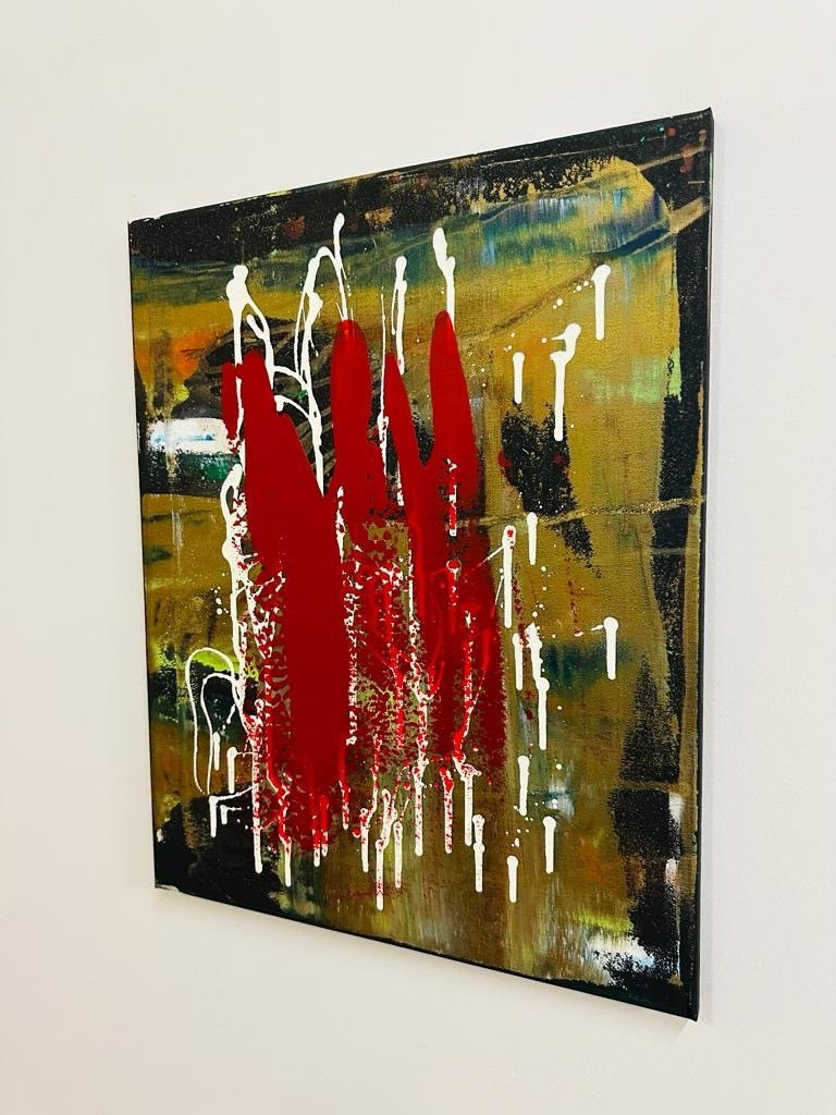 Karl Lagasse, Bella Red, painting - Artalistic online contemporary art buying and selling gallery