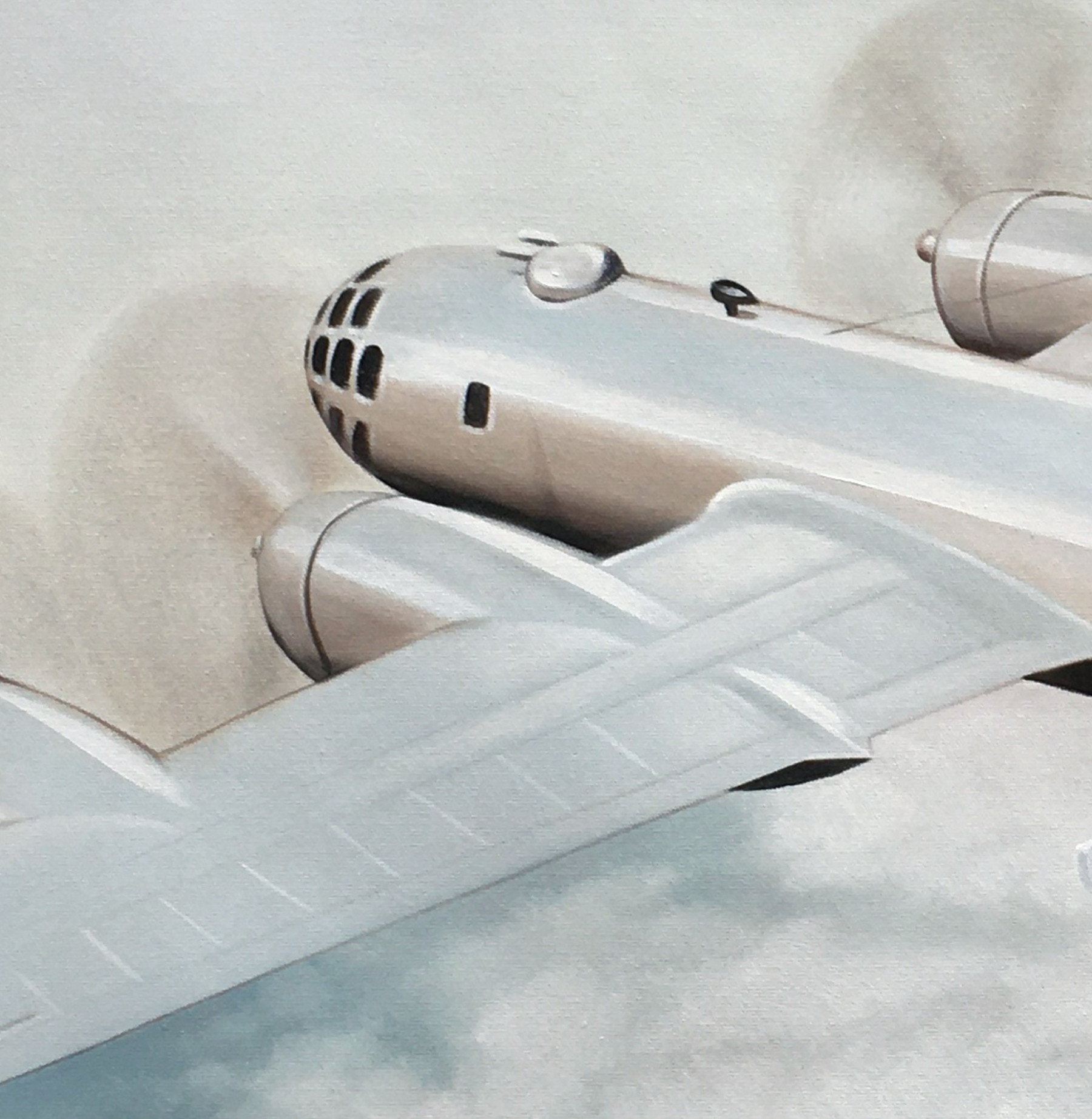 Mr Strange, Bonbombardier, painting - Artalistic online contemporary art buying and selling gallery