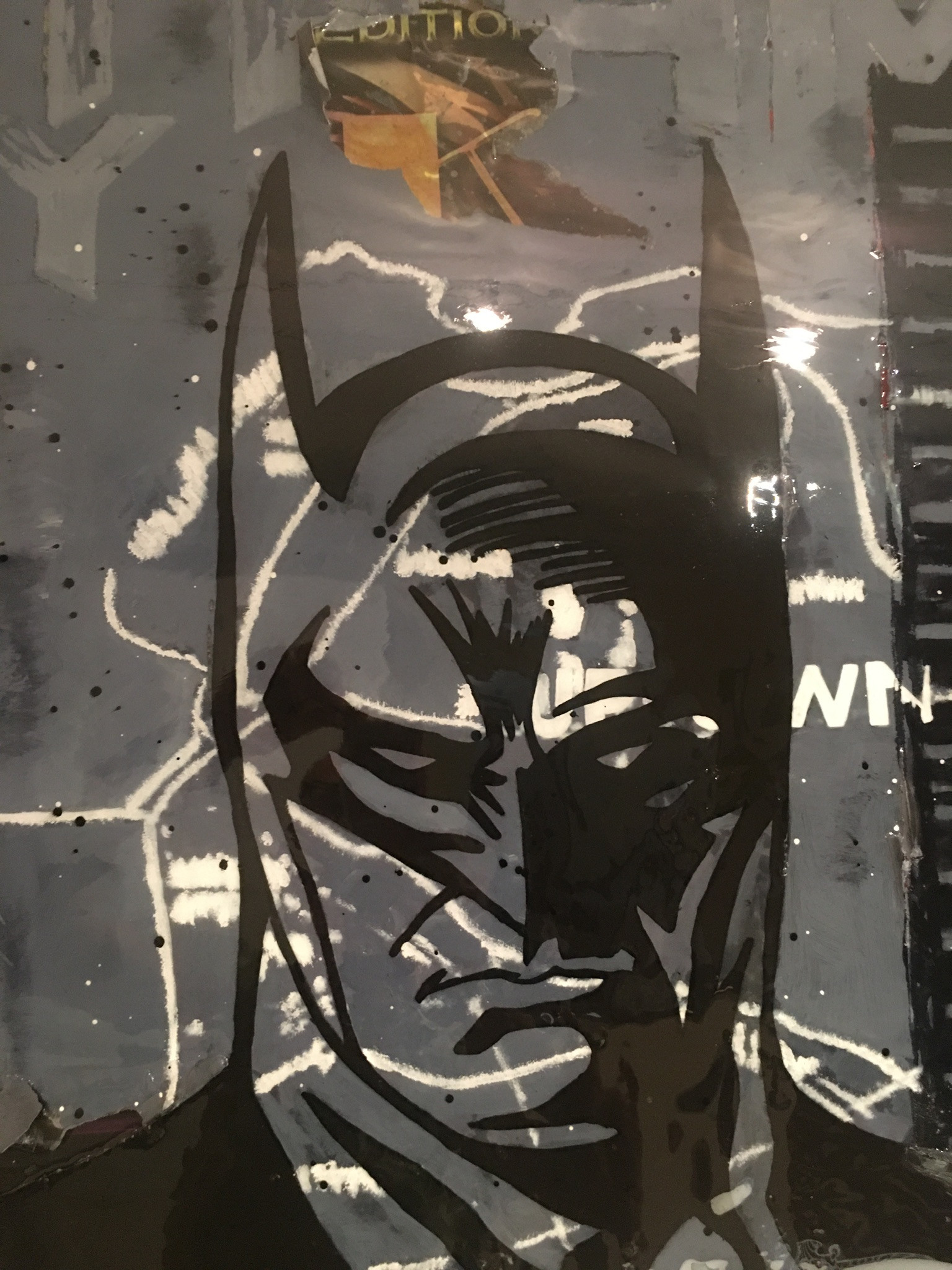 Fa2b, Batman, painting - Artalistic online contemporary art buying and selling gallery