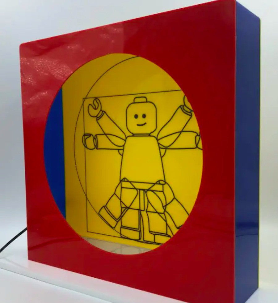Alepiano, Alter Ego Lamp Box, sculpture - Artalistic online contemporary art buying and selling gallery
