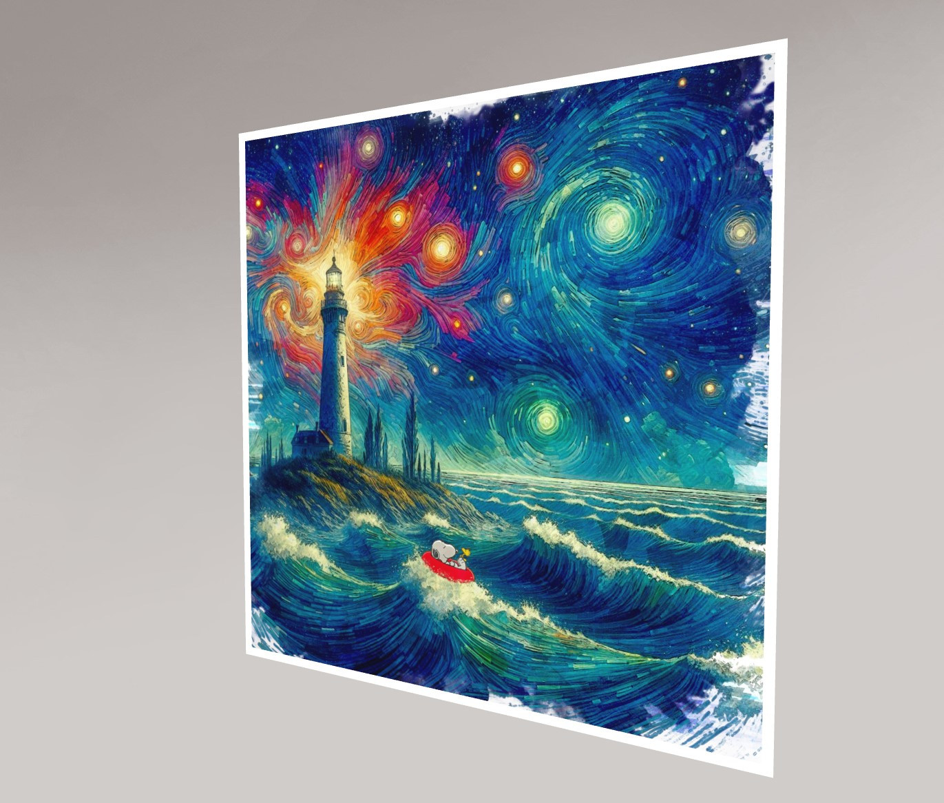Benny Arte, Snoopy nuit paisible, edition - Artalistic online contemporary art buying and selling gallery