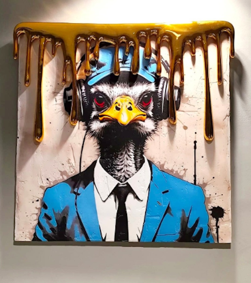 Sagrasse, golden art, edition - Artalistic online contemporary art buying and selling gallery