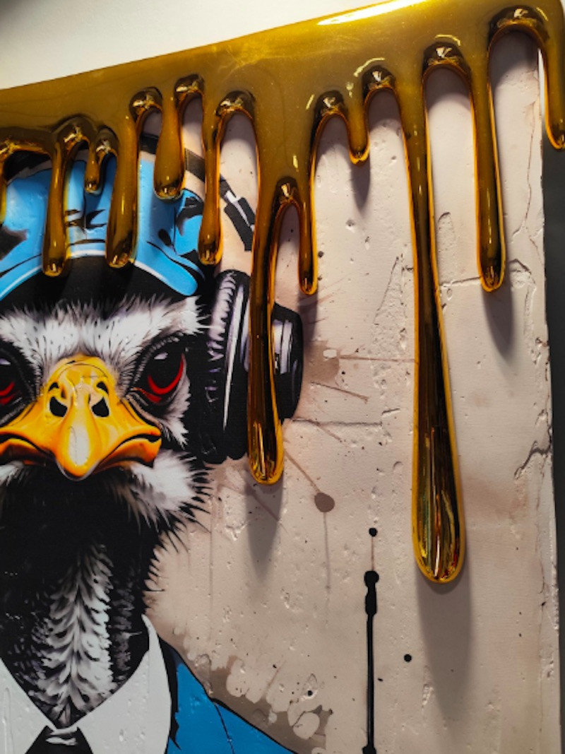 Sagrasse, golden art, edition - Artalistic online contemporary art buying and selling gallery