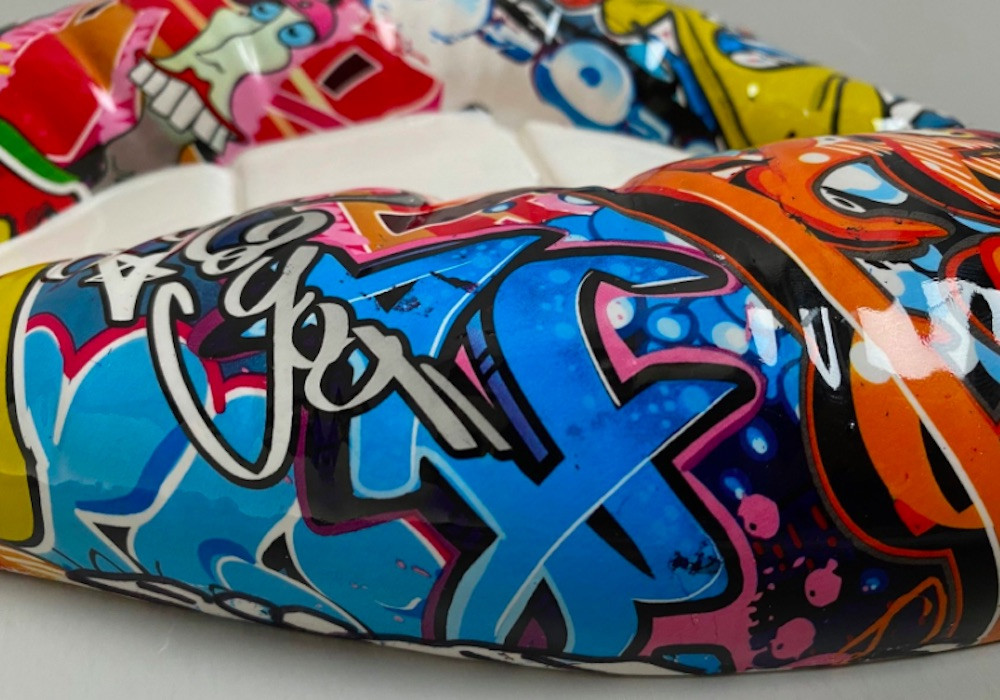 Sagrasse, Mmmh graffiti, sculpture - Artalistic online contemporary art buying and selling gallery