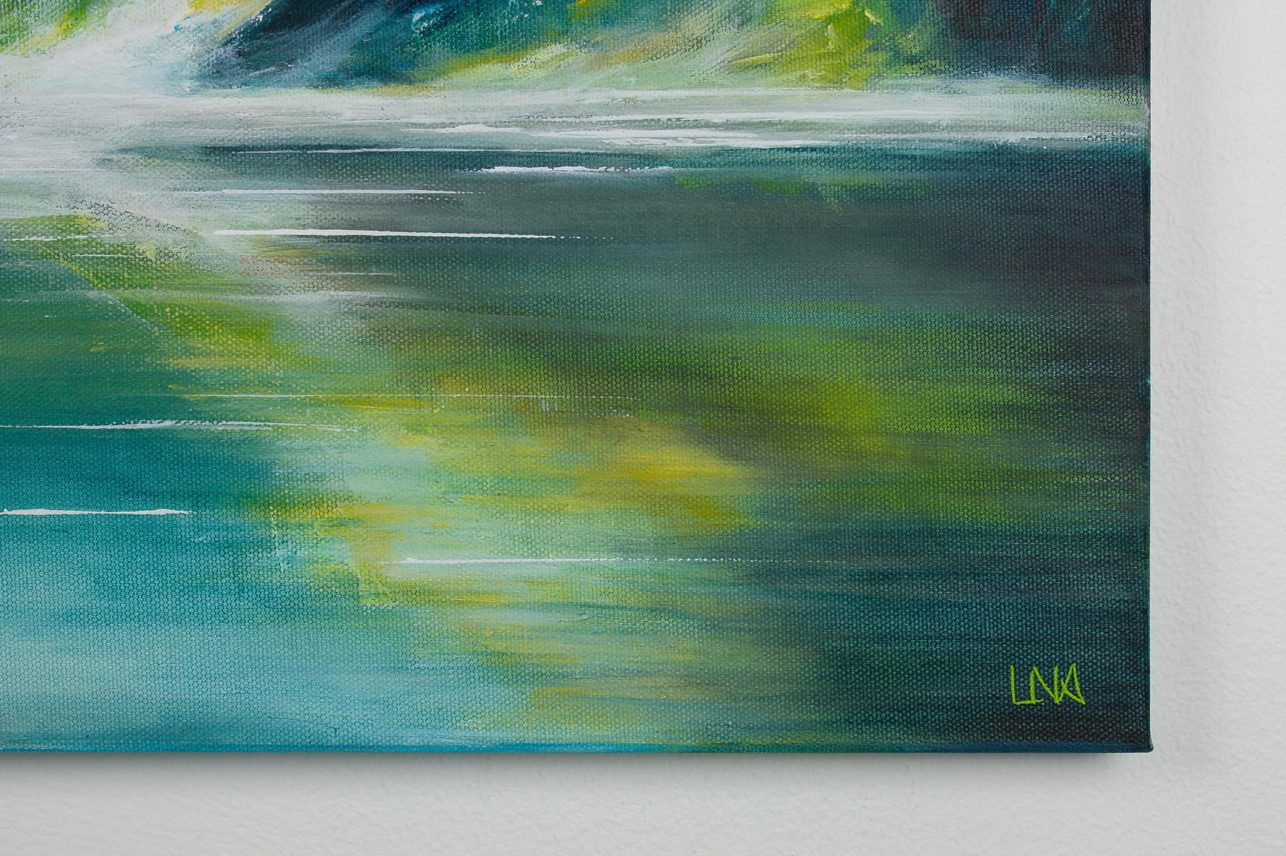 Helena Monniello, Cascades, painting - Artalistic online contemporary art buying and selling gallery