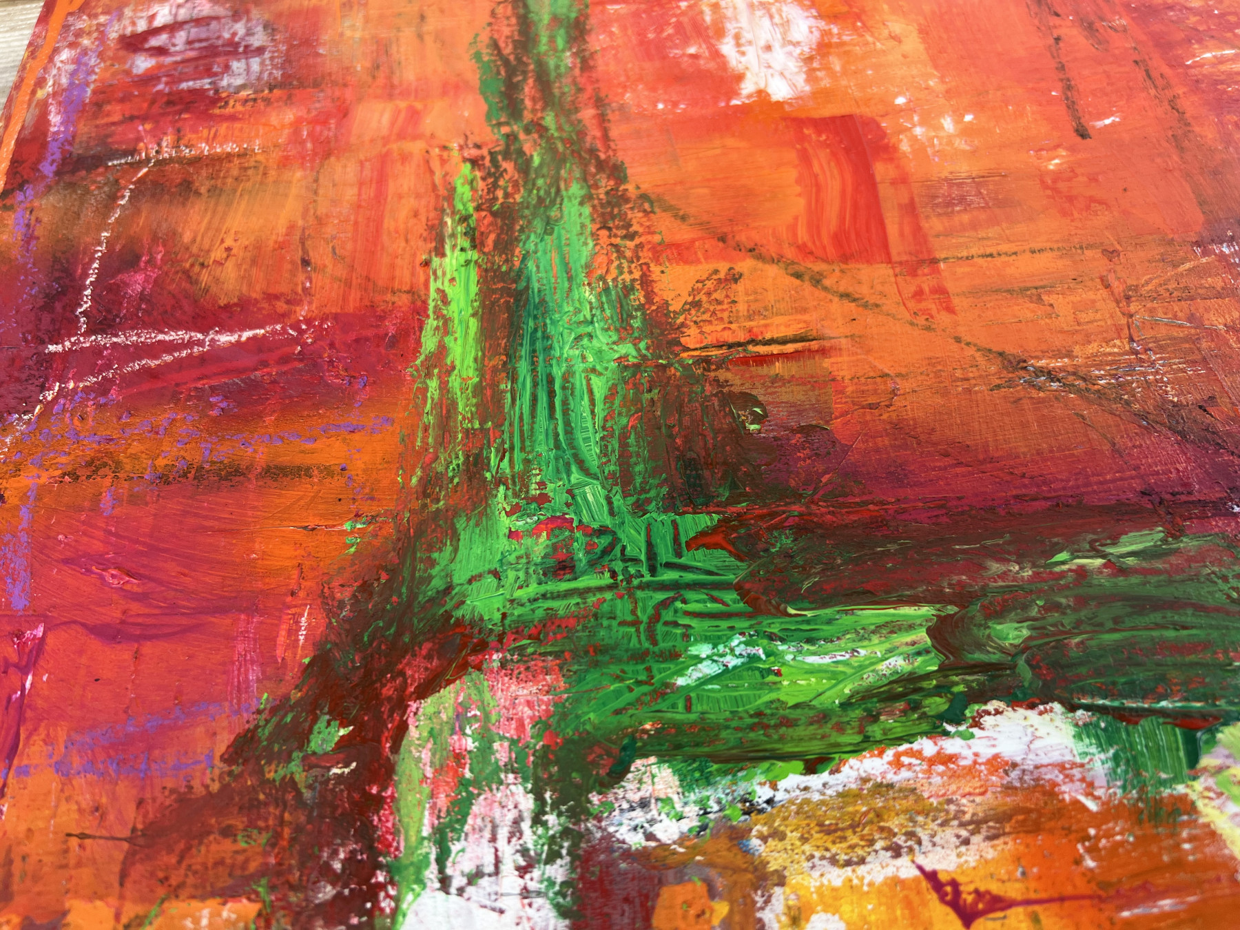 Nicolas Wallyn, Central Park, painting - Artalistic online contemporary art buying and selling gallery