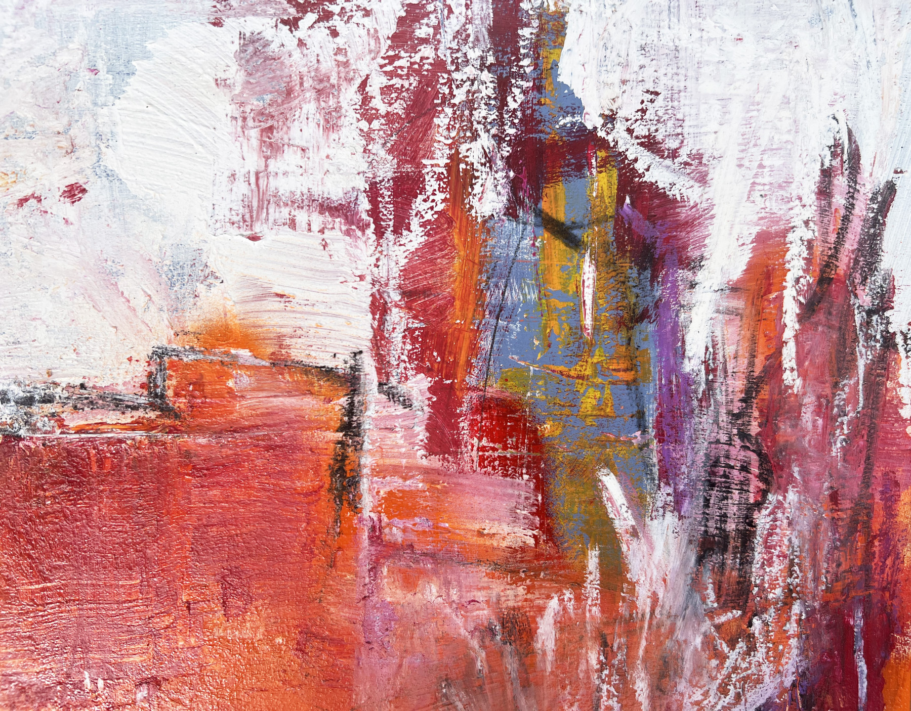 Nicolas Wallyn, Central Park, painting - Artalistic online contemporary art buying and selling gallery