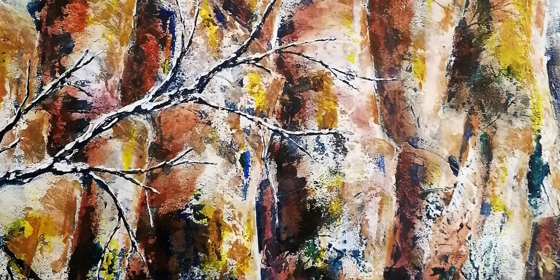 Anne Robin, Clair de lune, painting - Artalistic online contemporary art buying and selling gallery