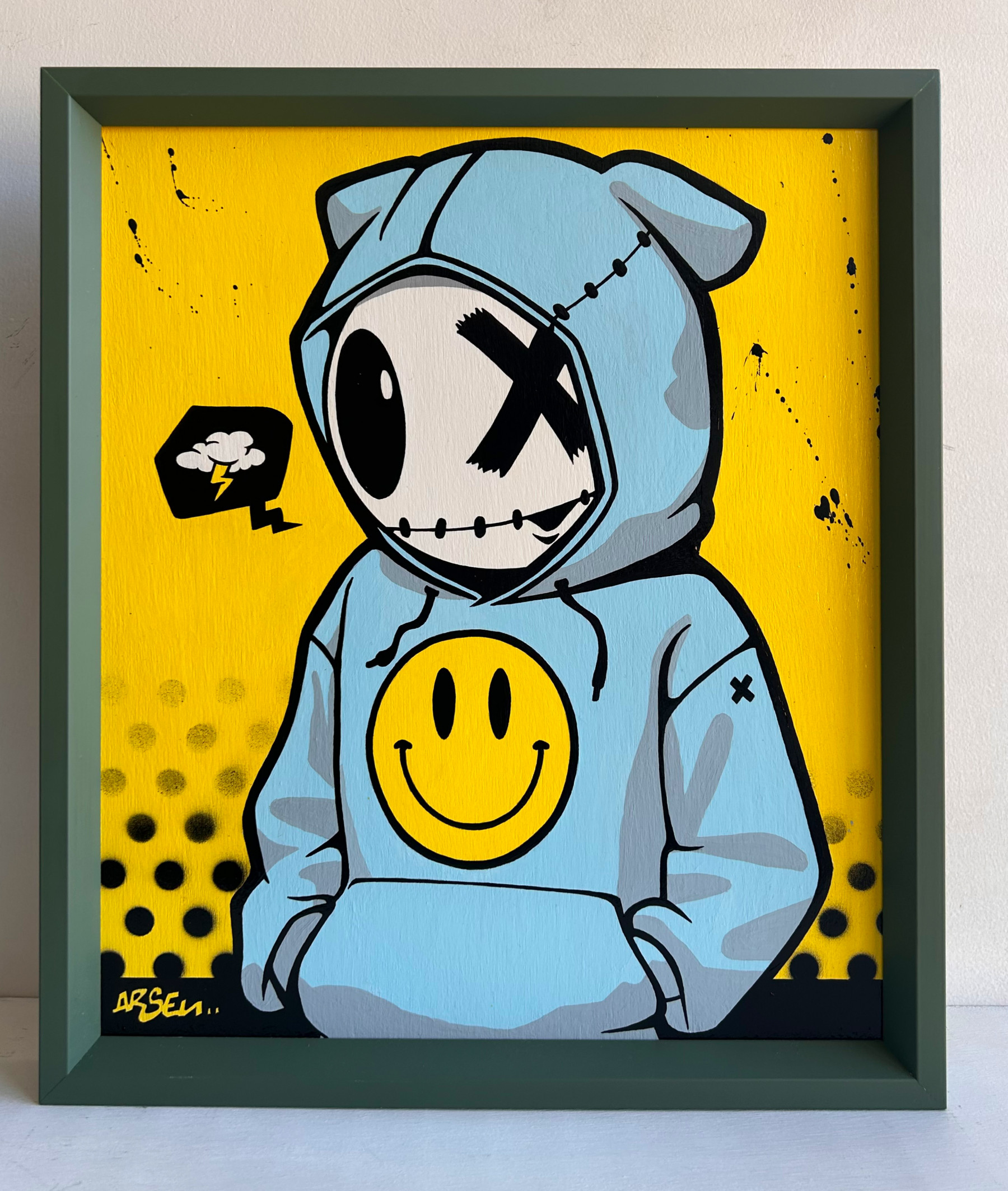 Arsen, Dékontrasté, painting - Artalistic online contemporary art buying and selling gallery
