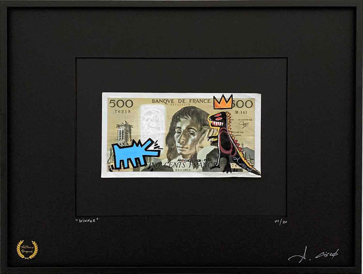 Cisco, Winner, drawing - Artalistic online contemporary art buying and selling gallery