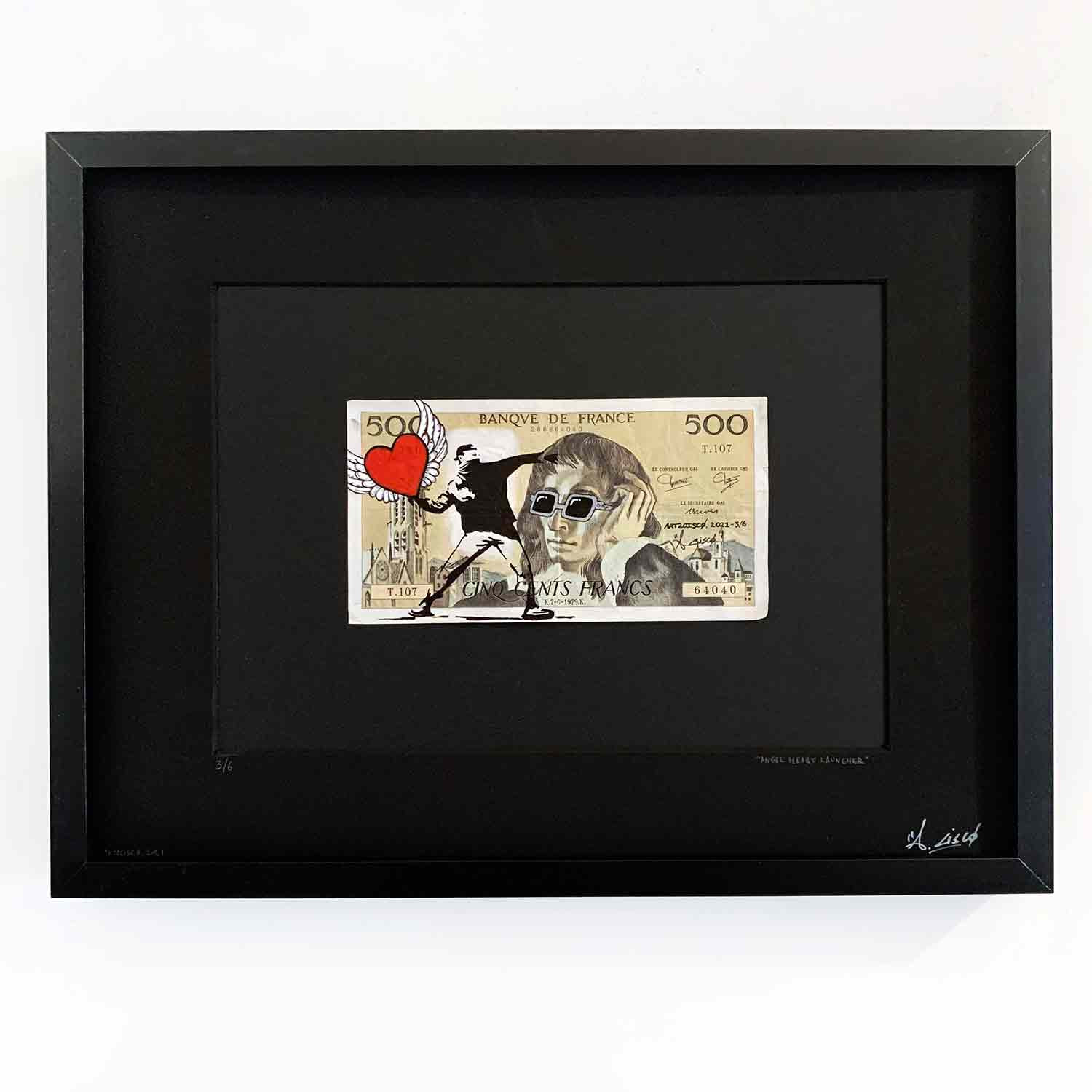 Cisco, angel heart launcher, drawing - Artalistic online contemporary art buying and selling gallery