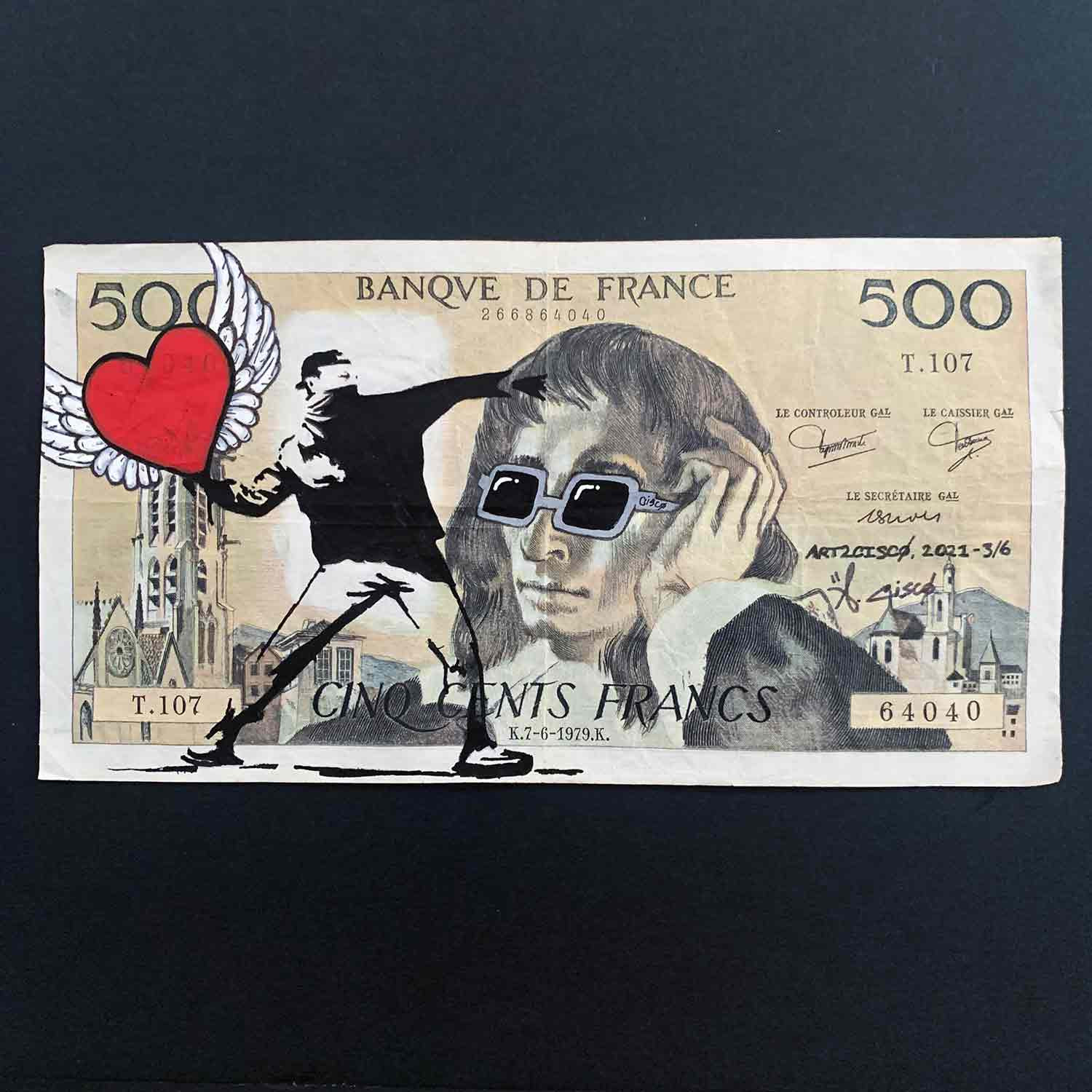 Cisco, angel heart launcher, drawing - Artalistic online contemporary art buying and selling gallery