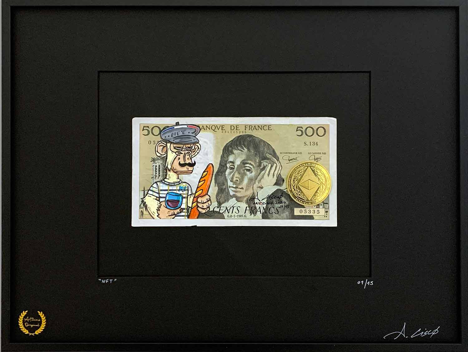 Cisco, NFT, drawing - Artalistic online contemporary art buying and selling gallery