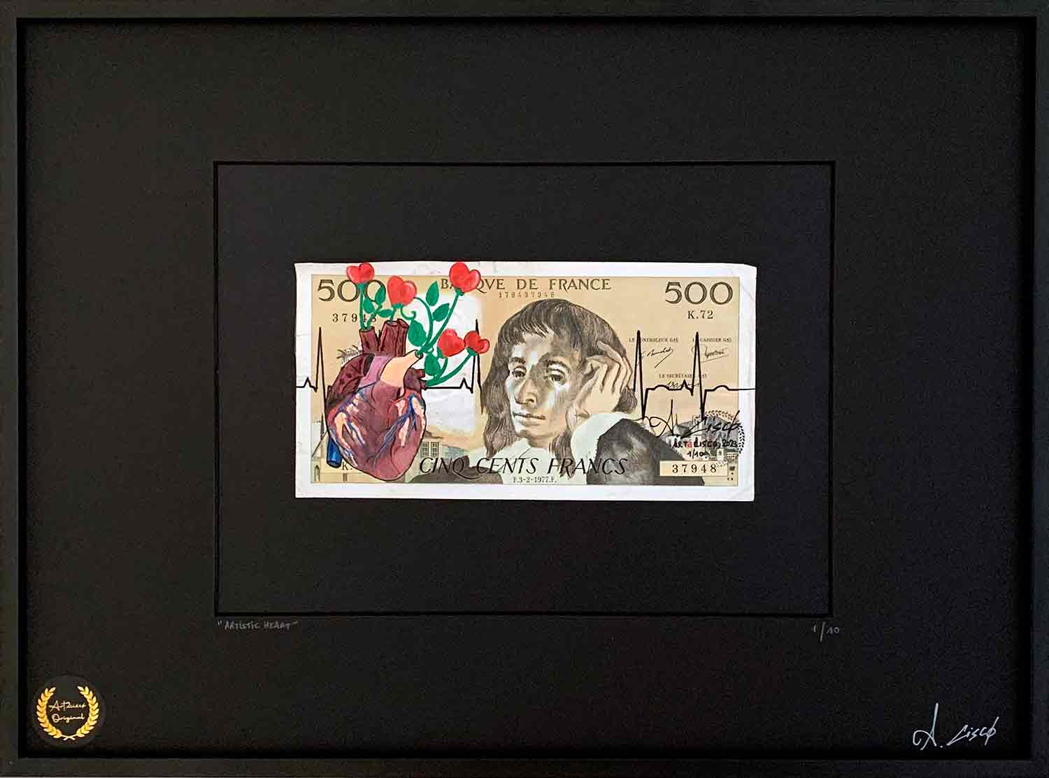 Cisco, Artistic Heart, drawing - Artalistic online contemporary art buying and selling gallery