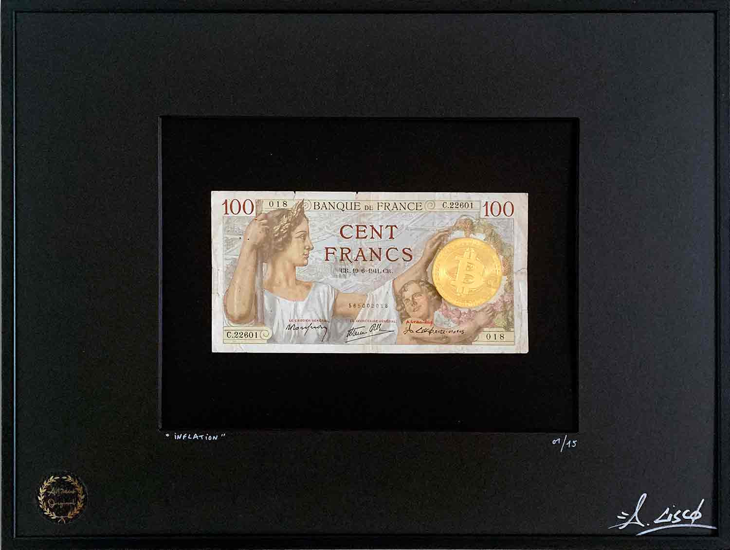 Cisco, Inflation, drawing - Artalistic online contemporary art buying and selling gallery