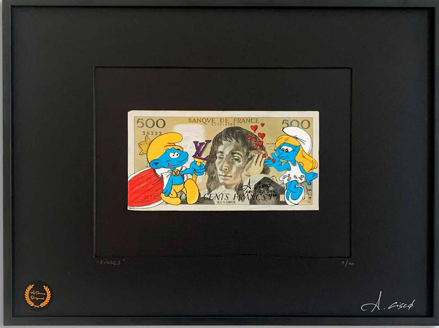 Cisco, Kisses, drawing - Artalistic online contemporary art buying and selling gallery