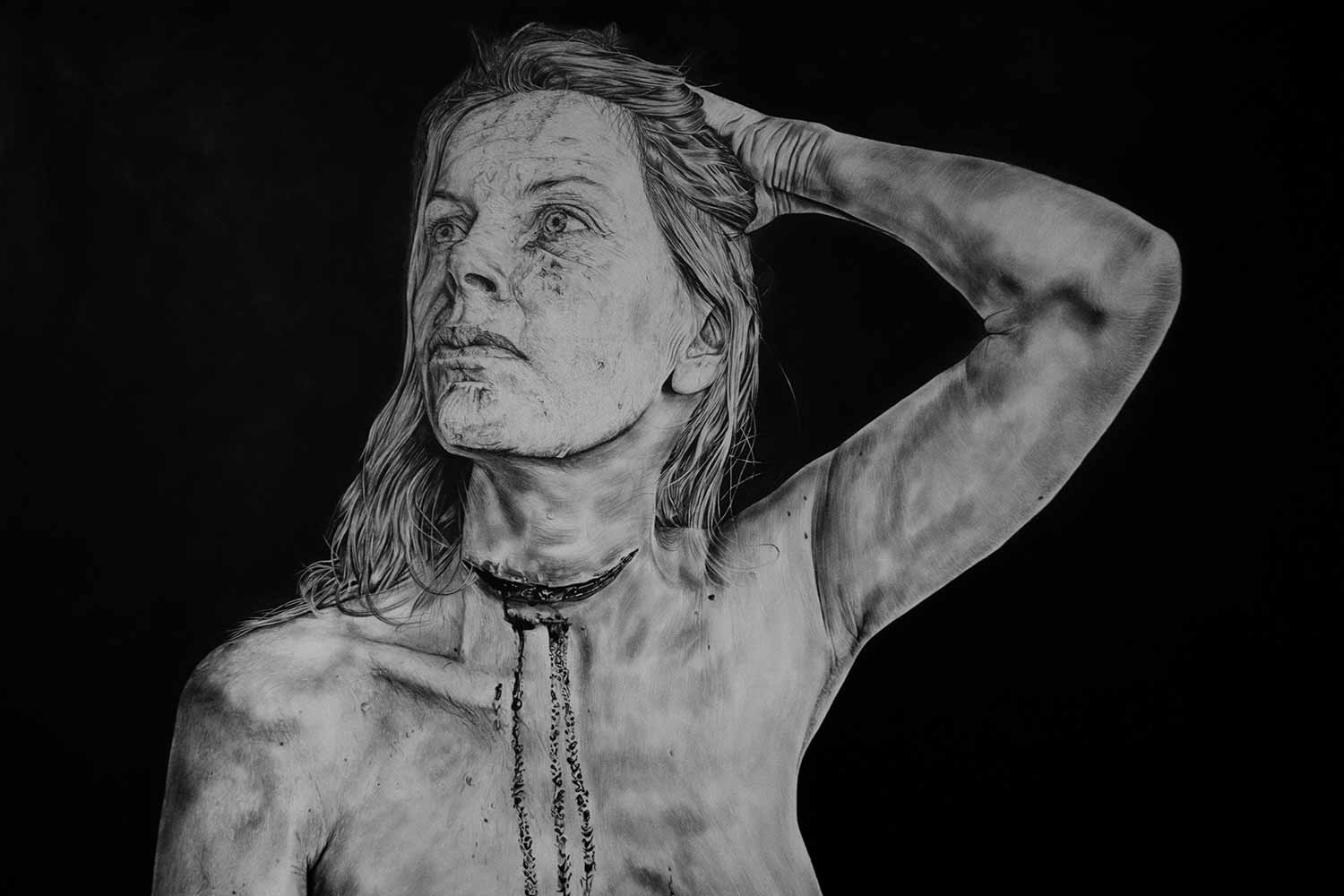 Lucile Maury, Steph, drawing - Artalistic online contemporary art buying and selling gallery