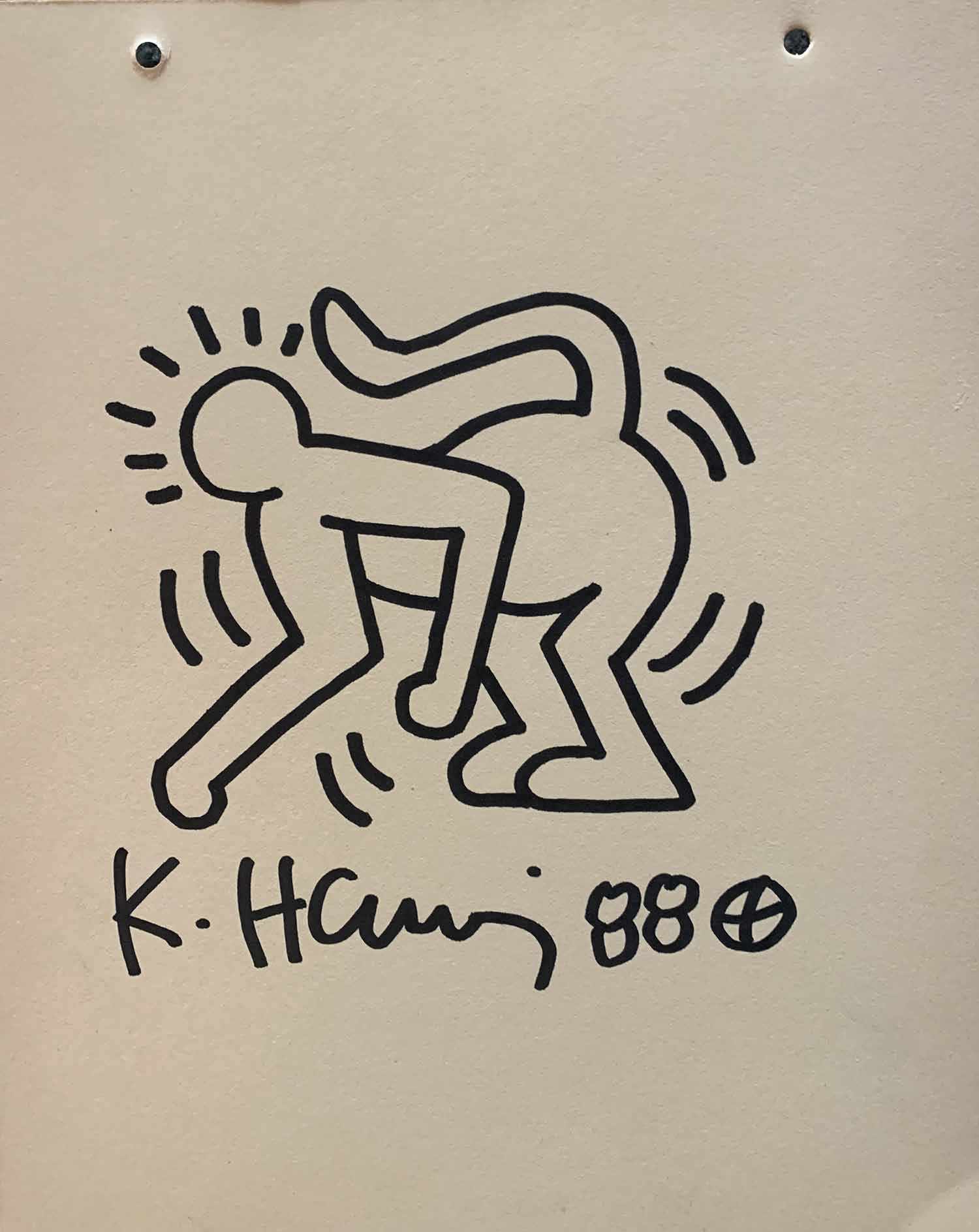 Keith Haring, sans titre, drawing - Artalistic online contemporary art buying and selling gallery