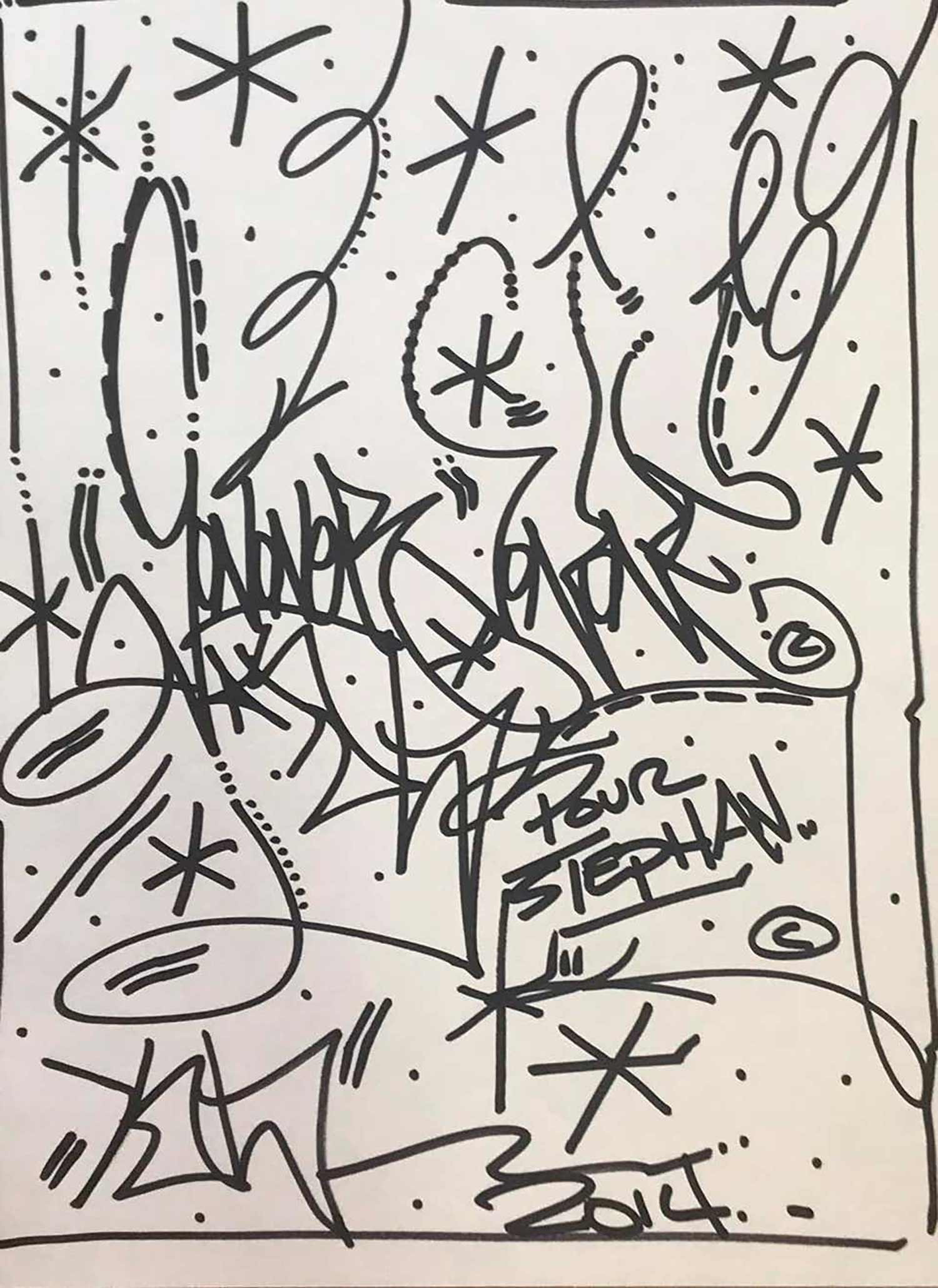 Jonone, Sans titre, drawing - Artalistic online contemporary art buying and selling gallery