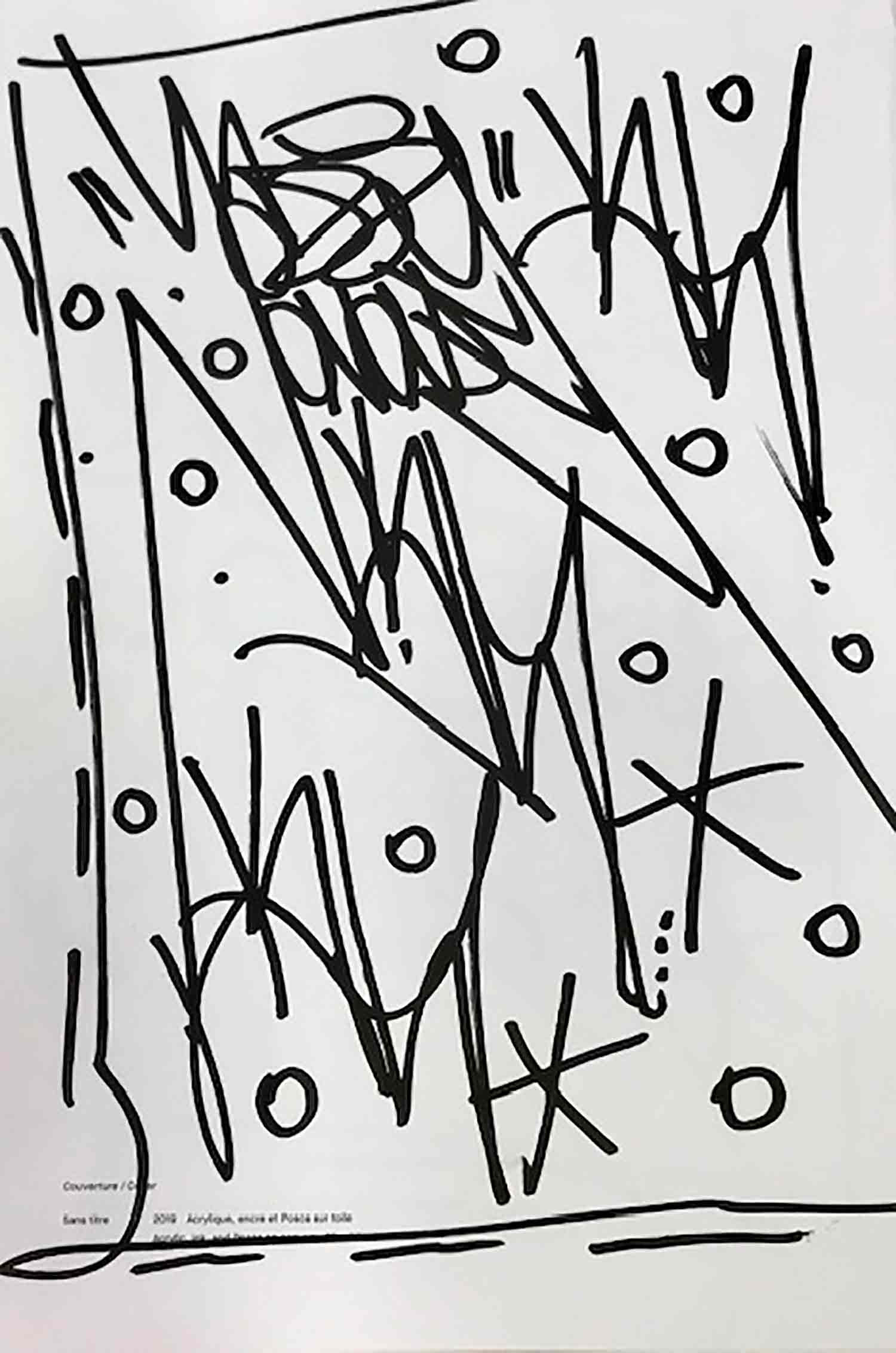 Jonone, Sans titre, dessin - Galerie de vente et d’achat d’art contemporain en ligne Artalistic