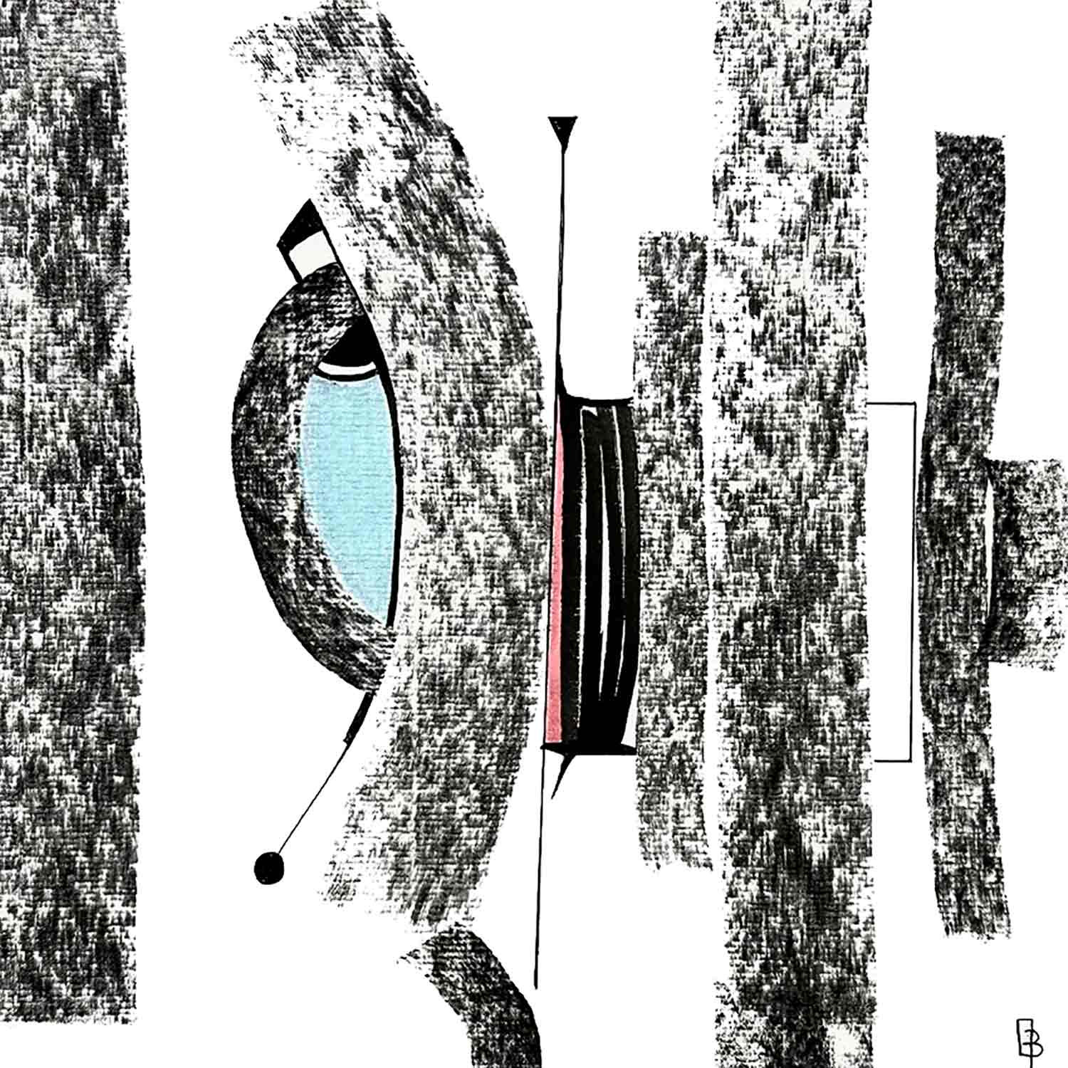 Bernard Martin, Sans titre 2, dessin - Artalistic online contemporary art buying and selling gallery