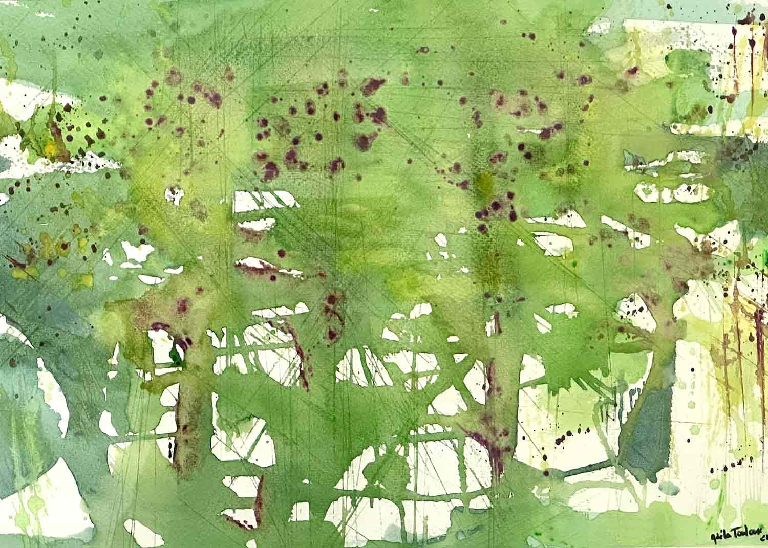 Adela Toulouse, Amazonia, drawing - Artalistic online contemporary art buying and selling gallery