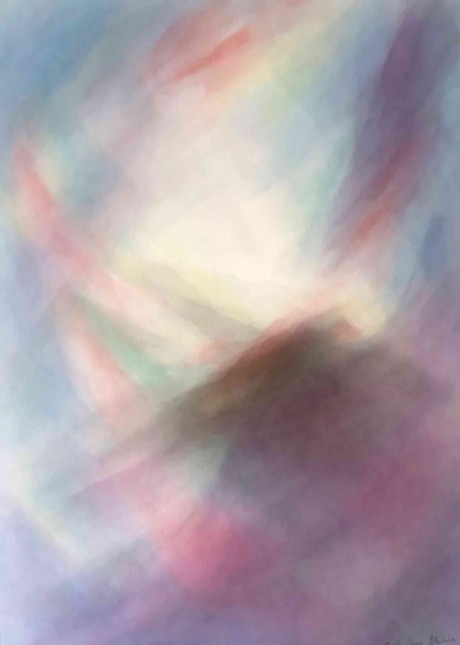 Catherine Vandaële, Montagne céleste, drawing - Artalistic online contemporary art buying and selling gallery
