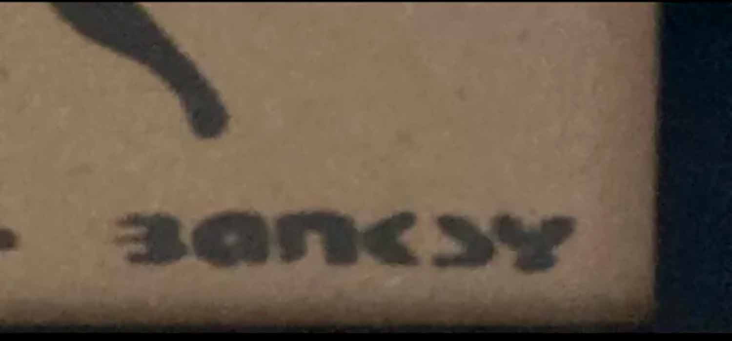 Banksy, L'éléphant, drawing - Artalistic online contemporary art buying and selling gallery