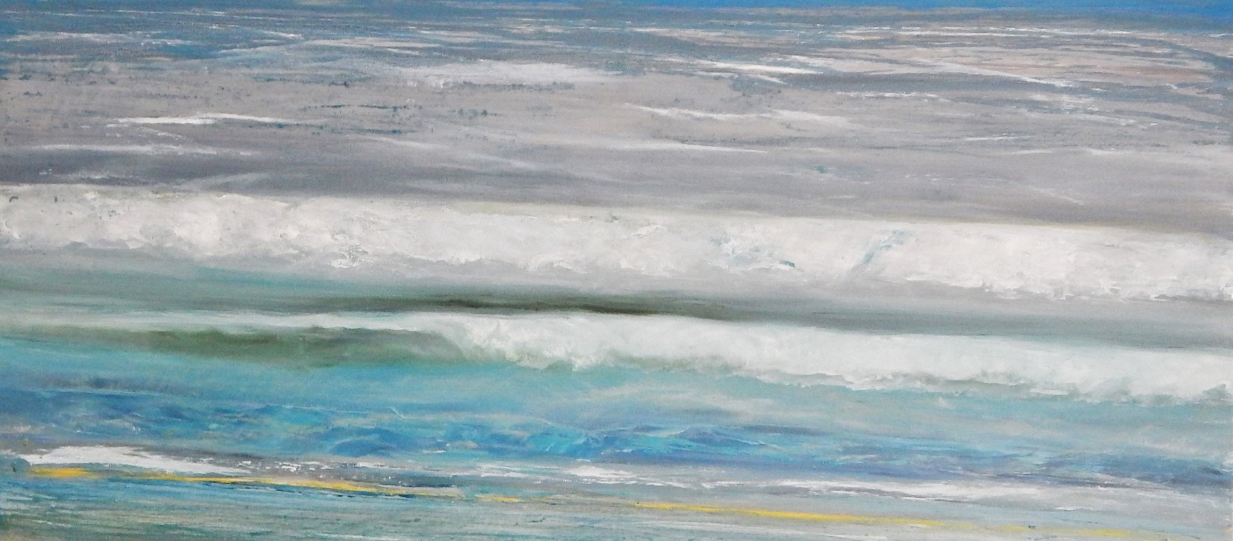 Lydie Massou, se jeter à l'eau, painting - Artalistic online contemporary art buying and selling gallery