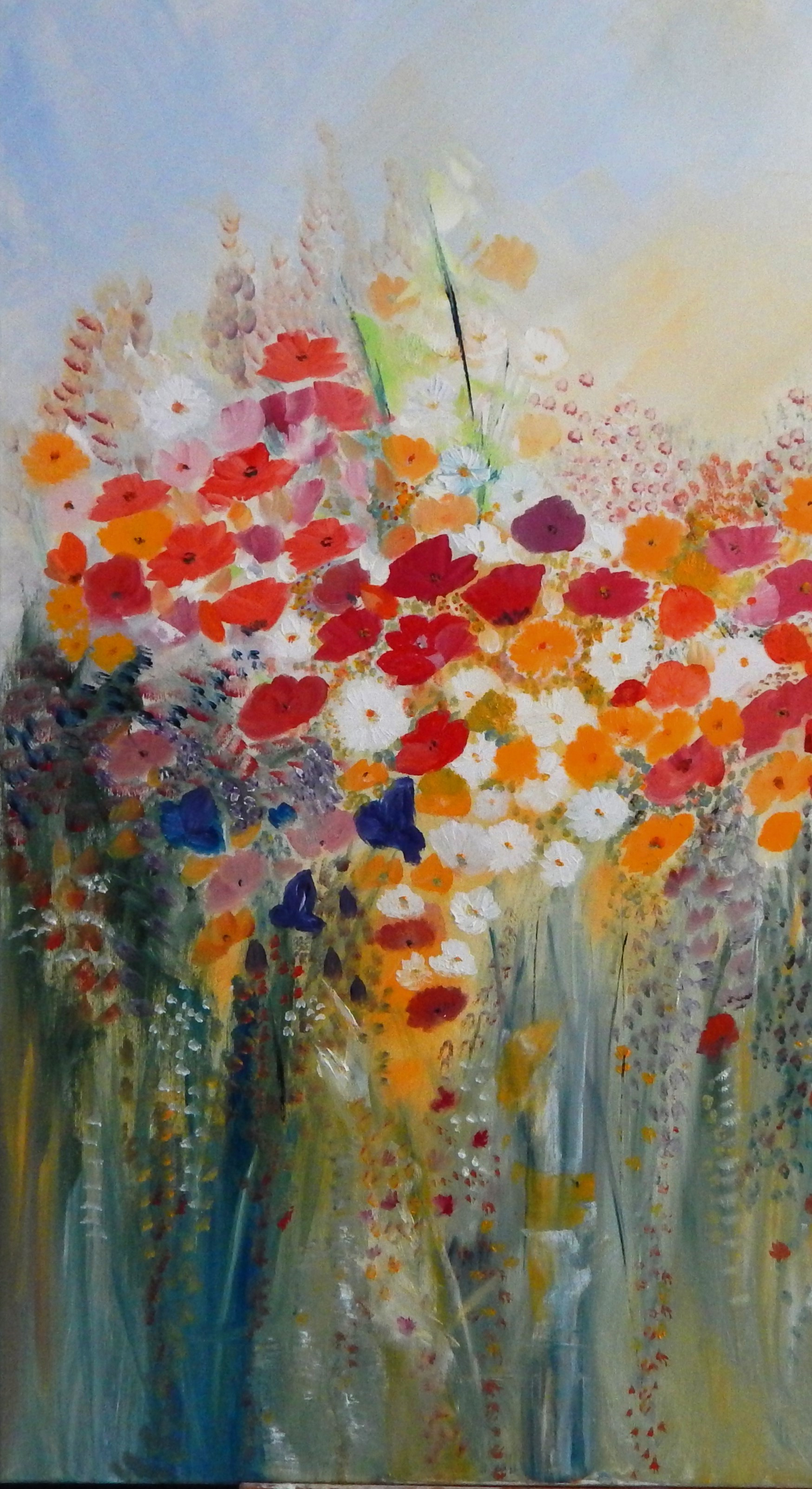 Lydie Massou, Le temps d'un été, painting - Artalistic online contemporary art buying and selling gallery