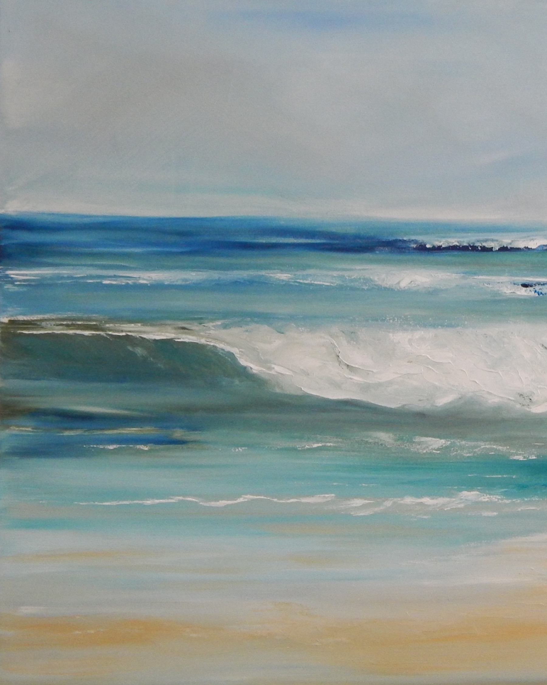 Lydie Massou, Dream océan, painting - Artalistic online contemporary art buying and selling gallery