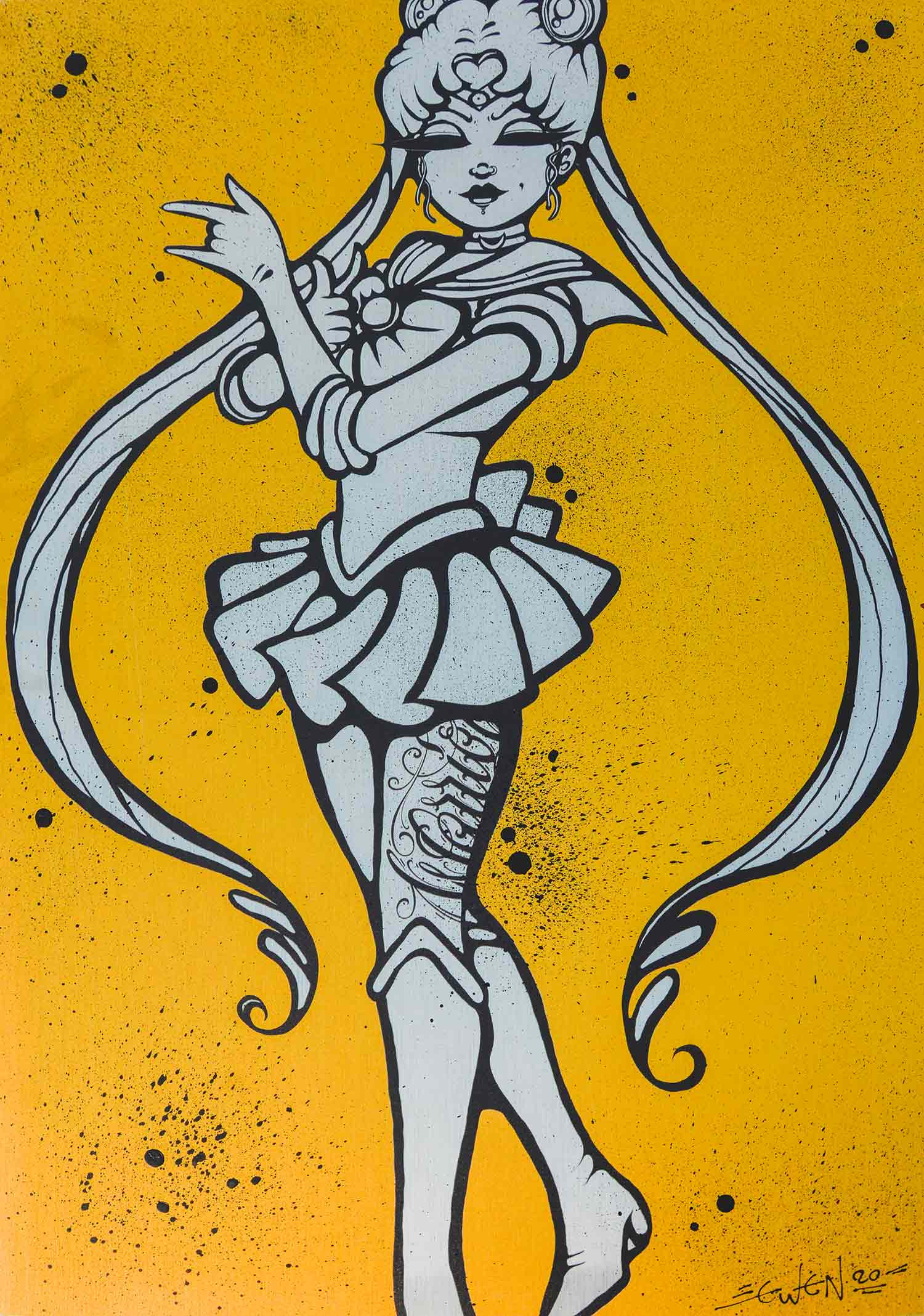 Ewen Gur, Sailor Moon, Edition - Artalistic online contemporary art buying and selling gallery