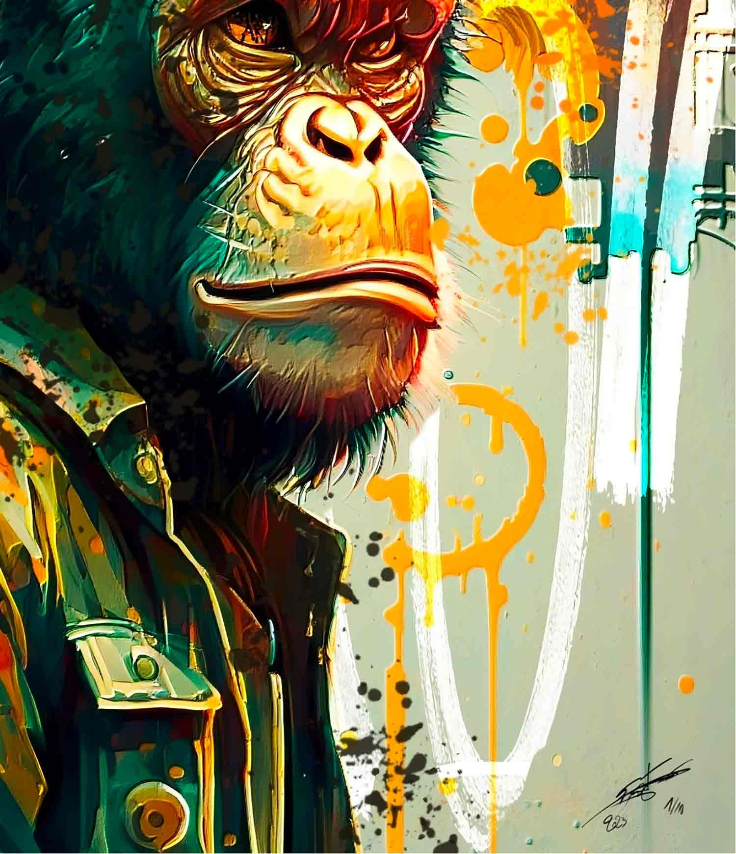 Fly, Street Monkey V1, edition - Artalistic online contemporary art buying and selling gallery