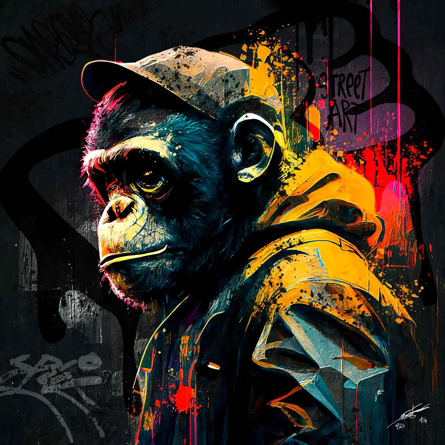 Fly, Street Monkey V2, edition - Artalistic online contemporary art buying and selling gallery