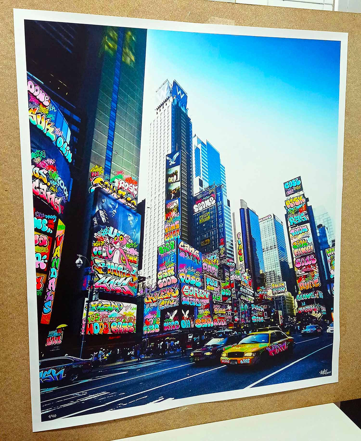 Ches, Vandalism in Manhattan, edition - Artalistic online contemporary art buying and selling gallery